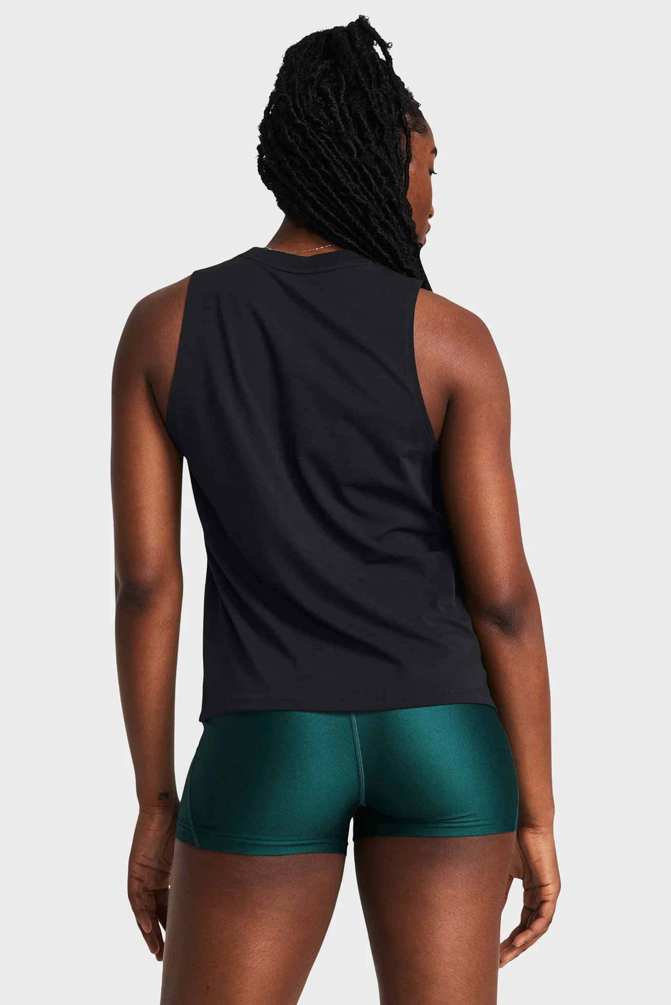 Женская черная майка Campus Muscle Tank Under Armour 1383659-001