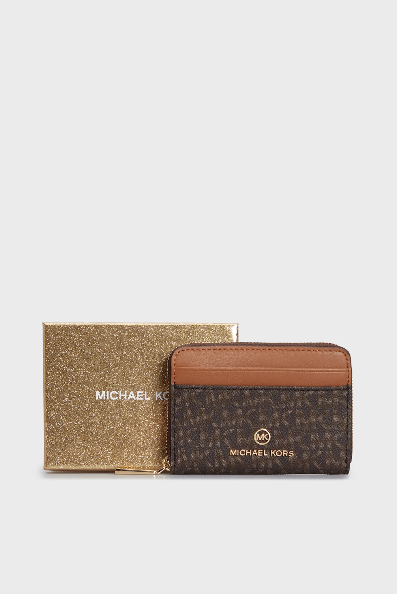 Жіночий коричневий гаманець JET SET CHARM SM ZA COIN CARD CASE