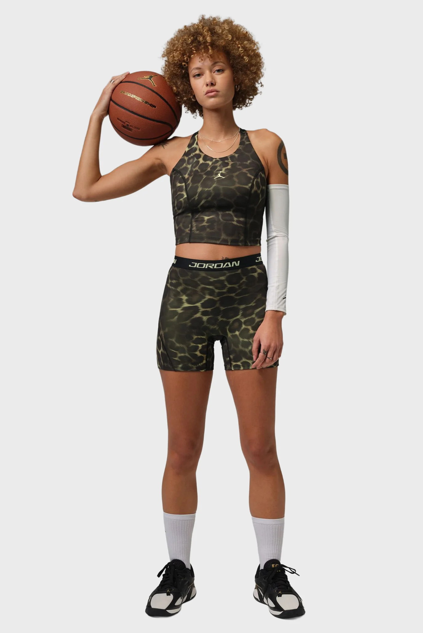 Женские велосипедки с узором W J SPT DF HR 5IN SHRT AOP Nike