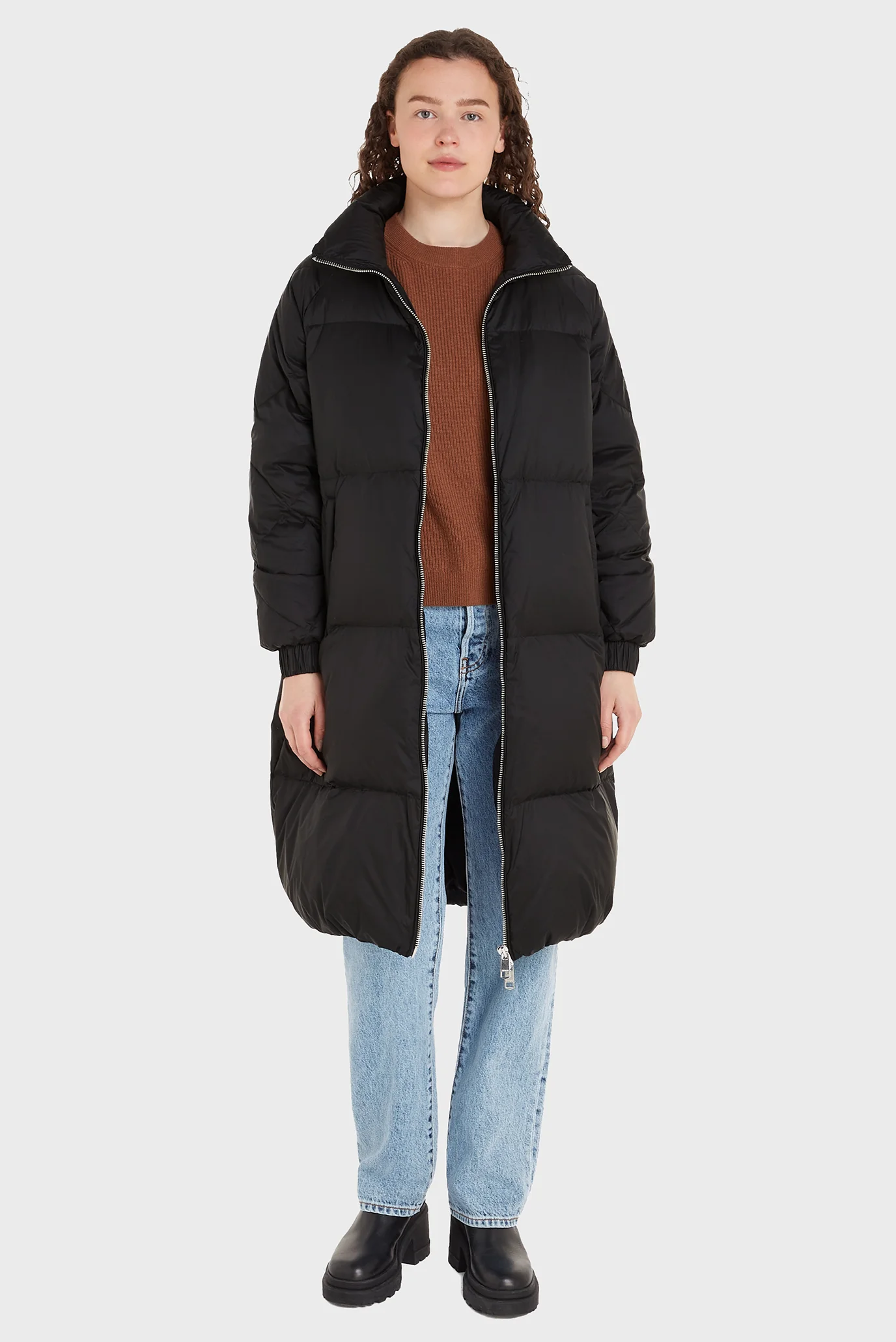 Женский черный пуховик MODERN WAISTED HDD Tommy Hilfiger