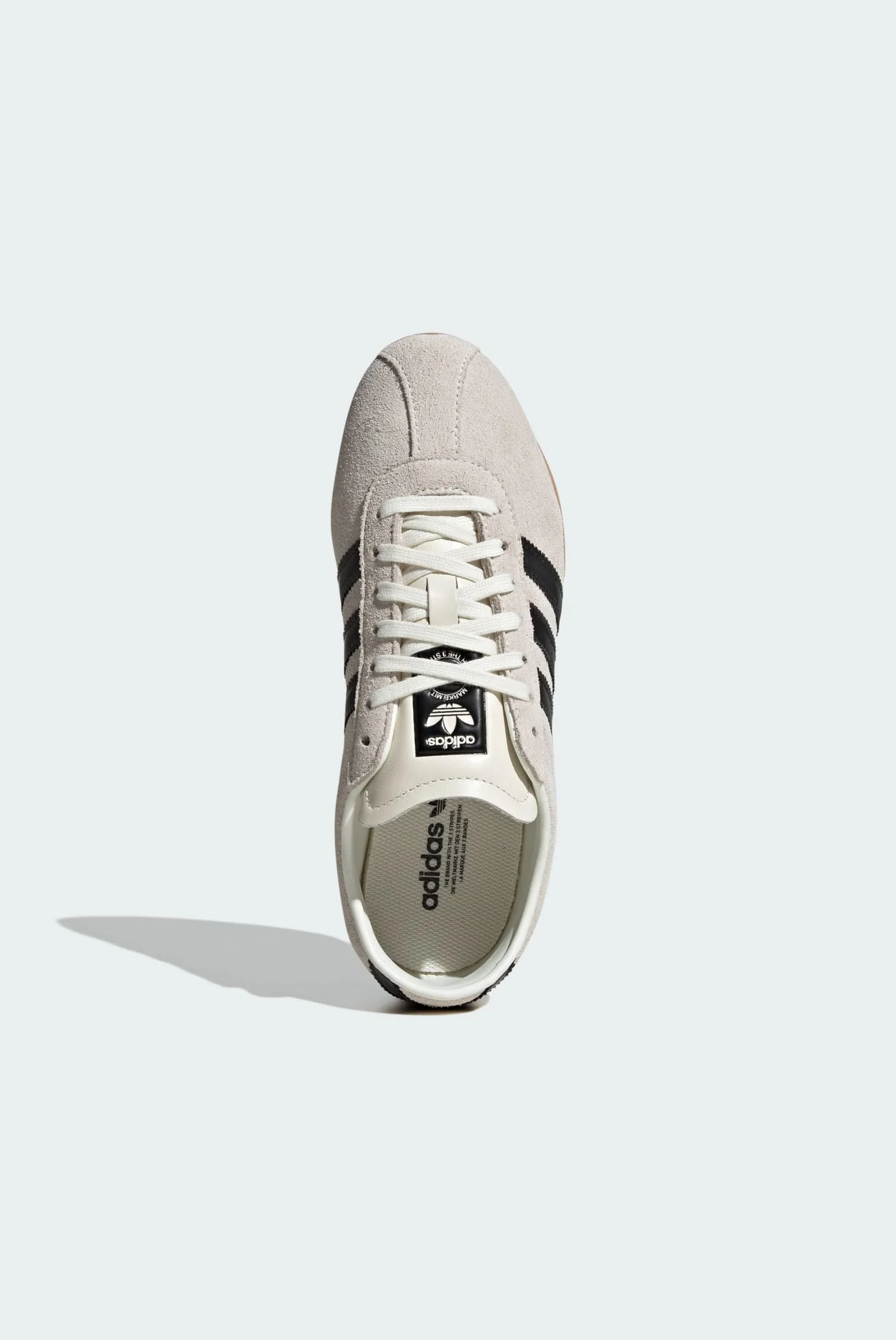 Жіночі бежеві замшеві кросівки Tokyo adidas JI0182 — MD-Fashion