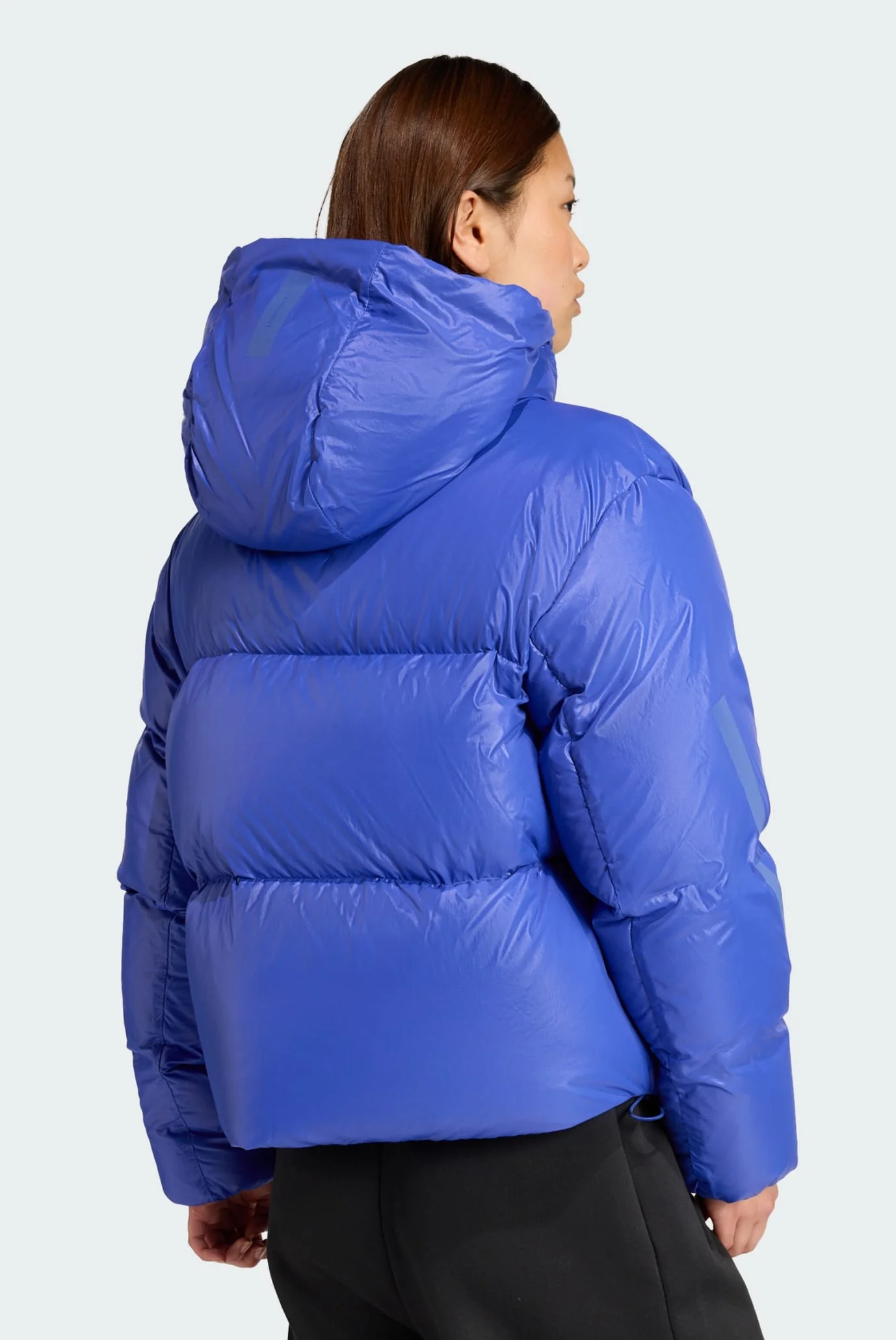 Жіночий синій пуховик ADIDAS Z.N.E. Puffer Climawarm adidas JW1517