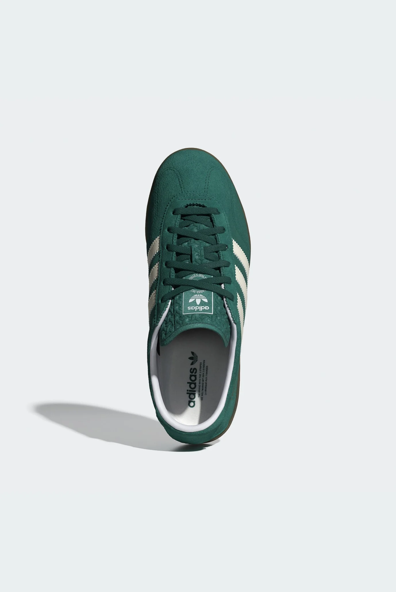 Жіночі зелені кросівки Gazelle Lo Pro adidas JS1310 — MD-Fashion
