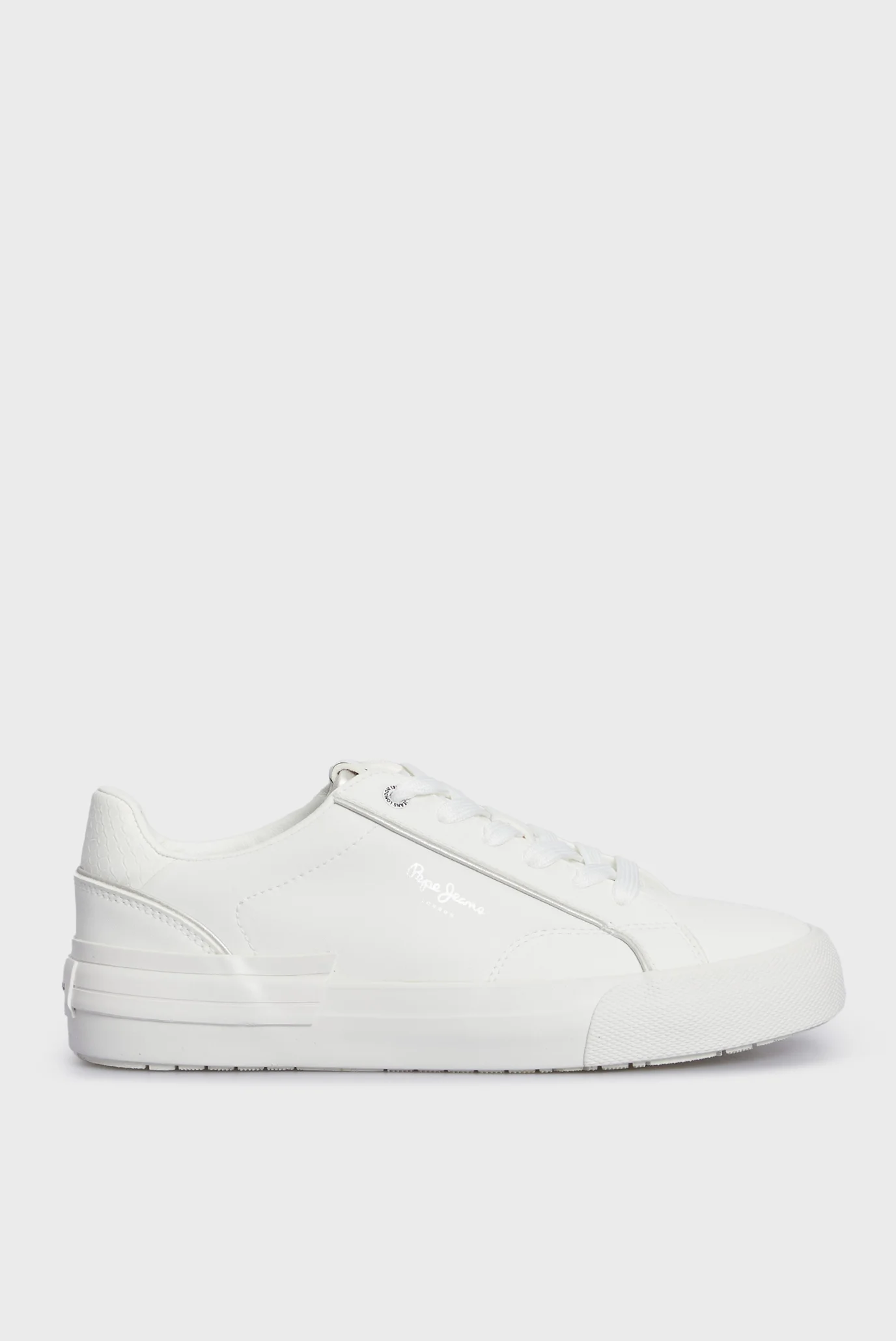 Жіночі білі снікерси ALLEN BASIC Pepe Jeans PLS31563 — MD-Fashion