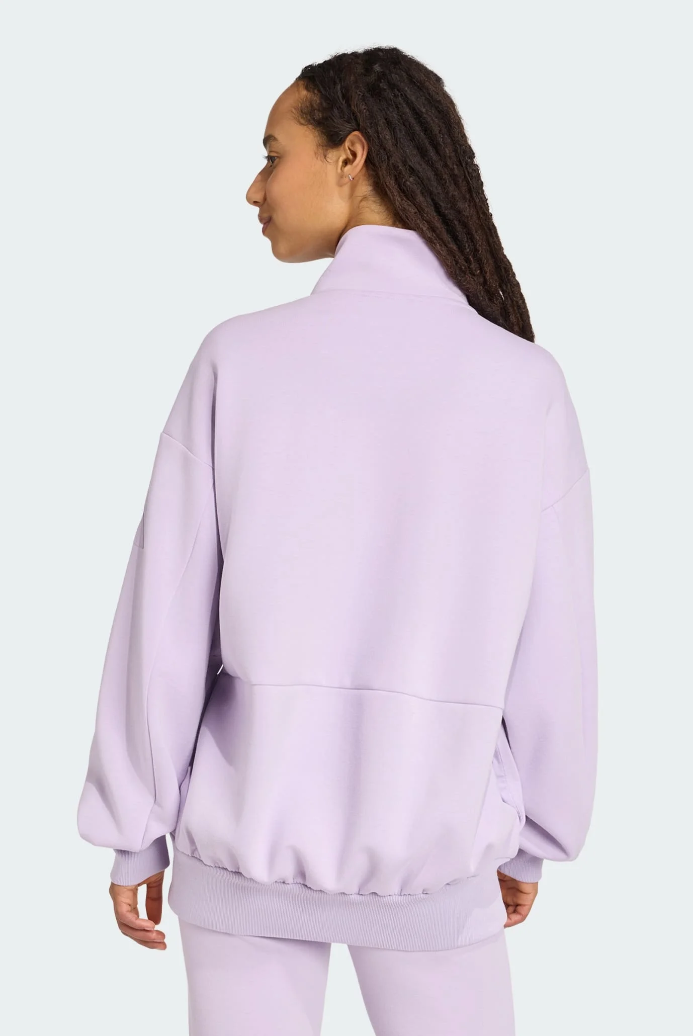 Женская сиреневая спортивная кофта ALL SZN Soft Lux Loose Full-Zip