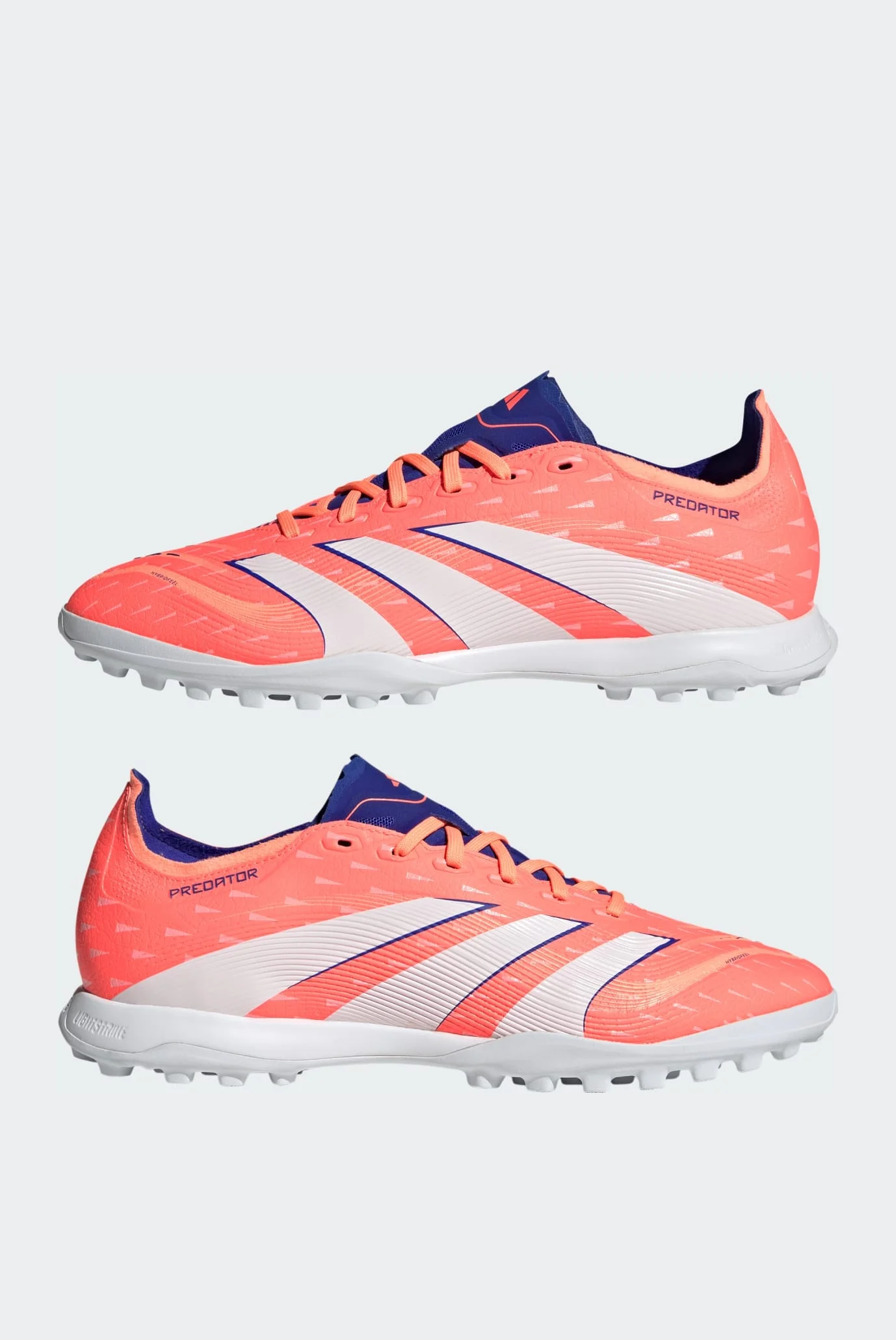 Оранжевые сороконожки Predator League Turf adidas JI1136 — MD-Fashion