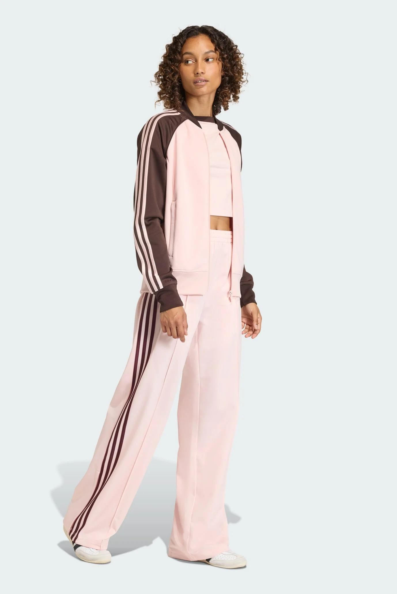 Жіноча рожева спортивна кофта SST CLASSIC adidas KD3783 — MD-Fashion