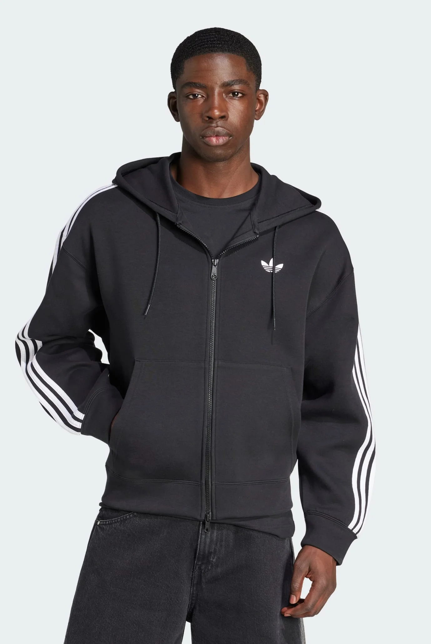 Чоловіче чорне худі adidas Adicolor Spacer Oversized adidas JX1507