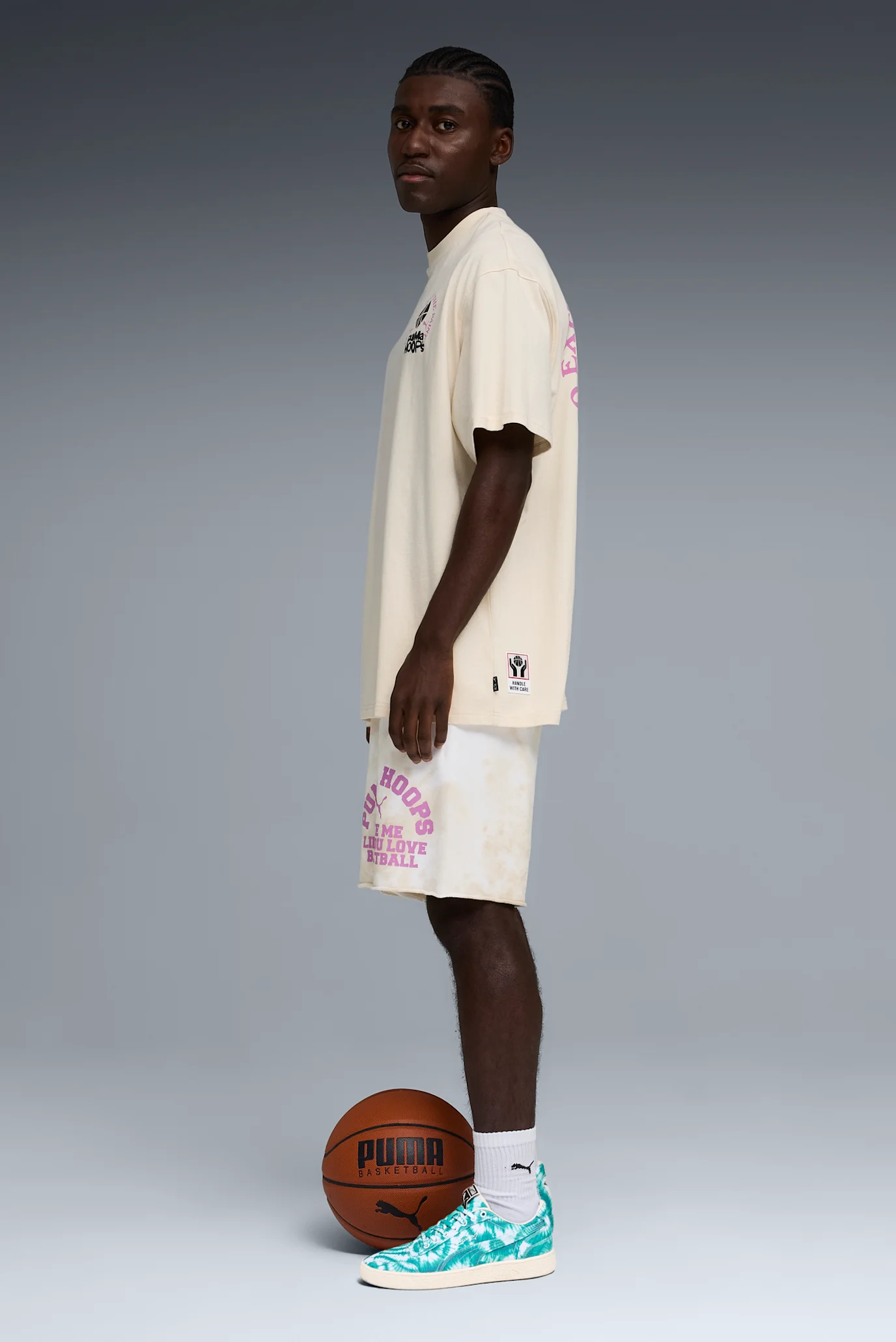Білі шорти з візерунком What The Fun Relaxed Basketball Shorts