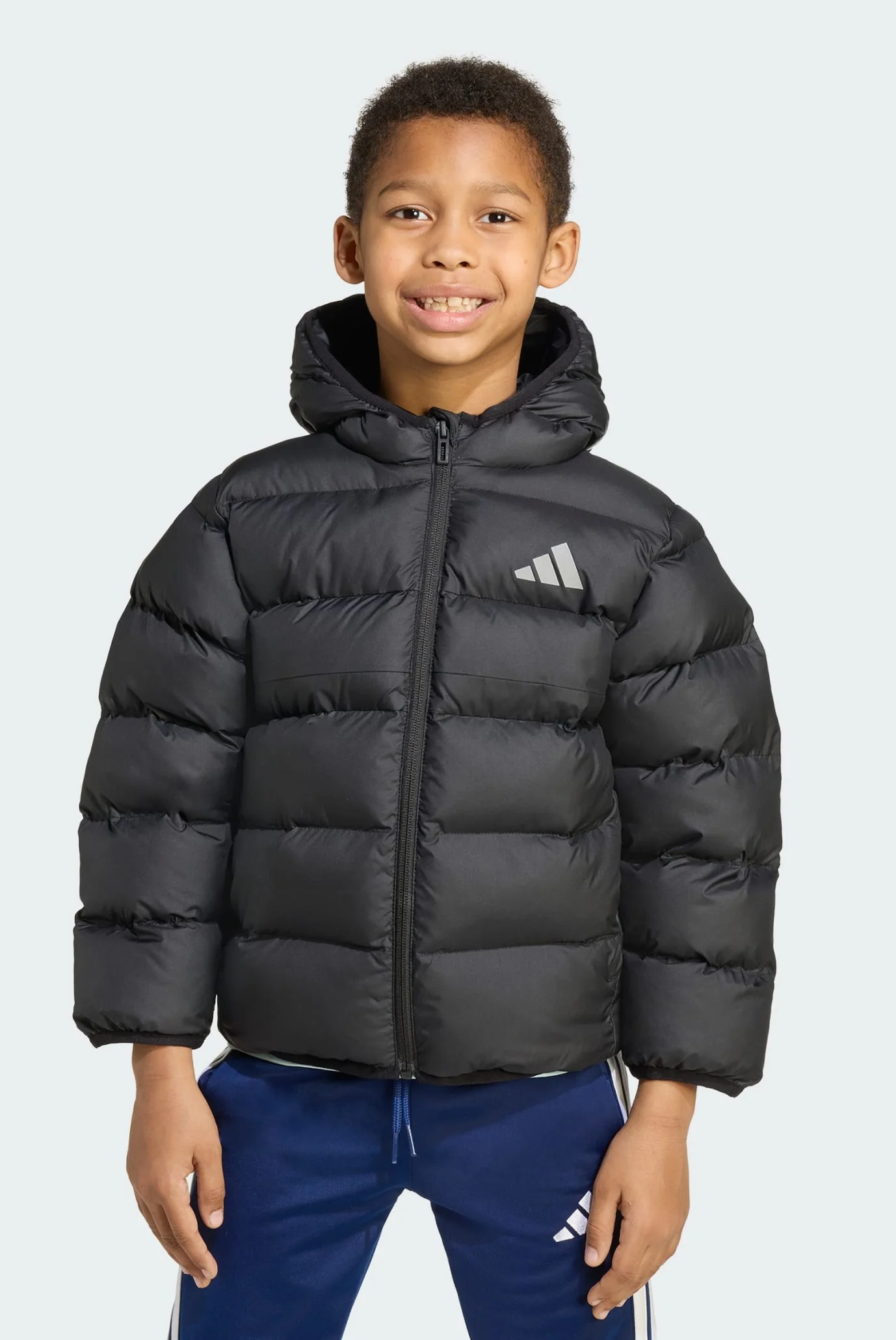 Детская черная куртка Synthetic Down Kids adidas JM8864 — MD-Fashion