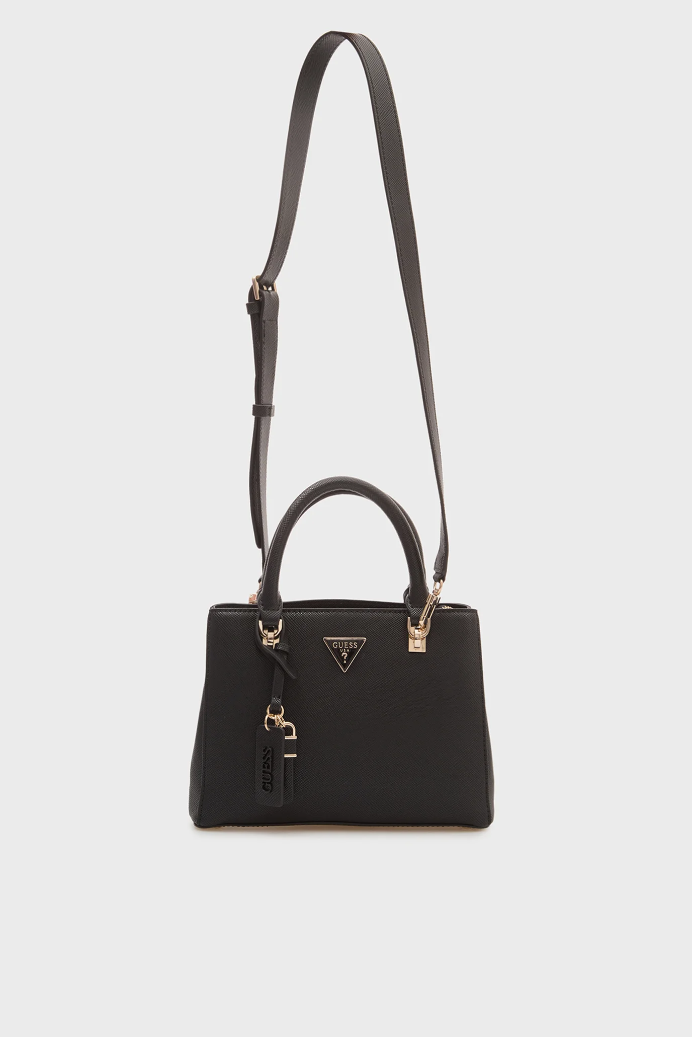 Жіноча чорна сумка NOELLE II Guess HWZG9672050 — MD-Fashion