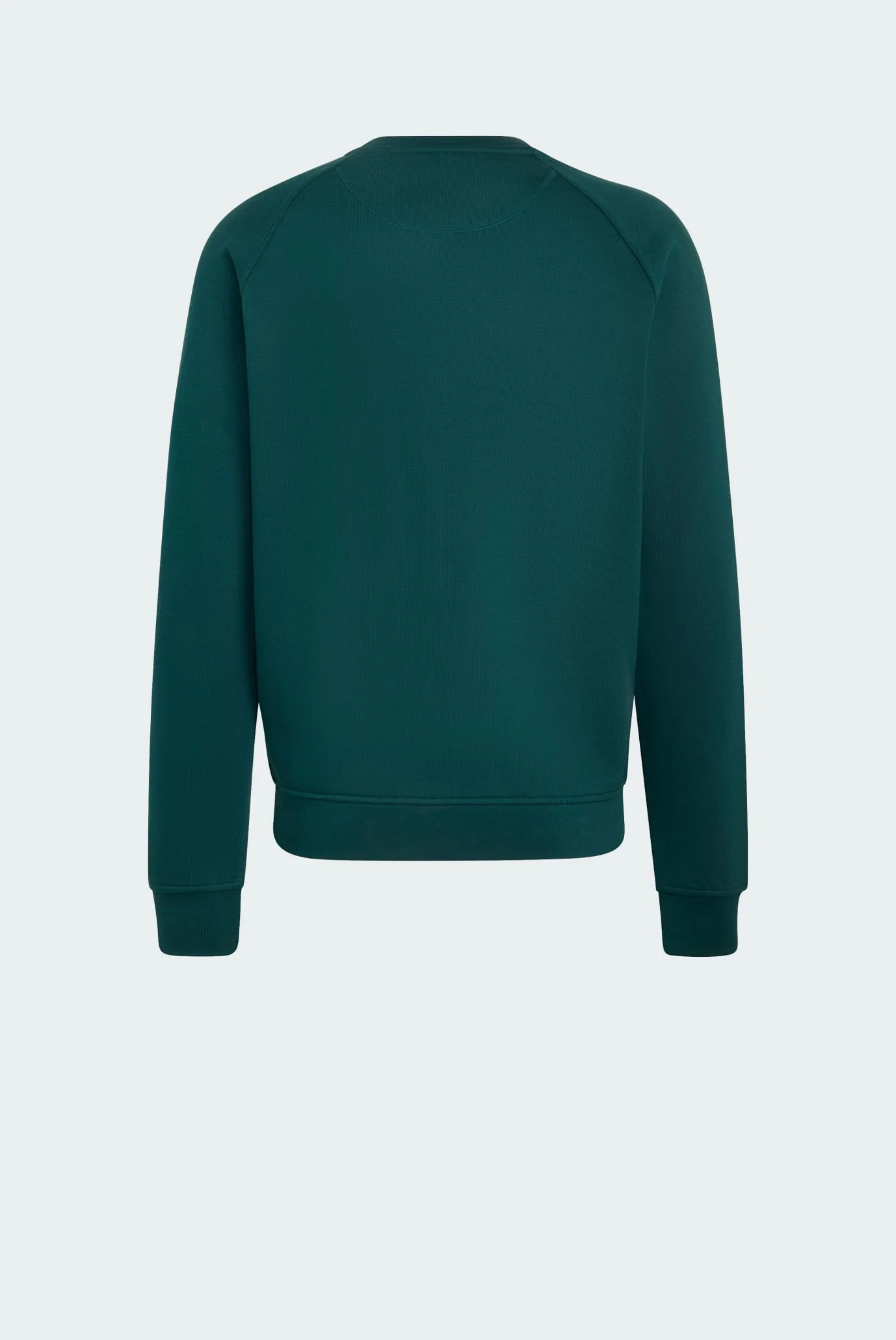 Мужской темно-зеленый свитшот ESSENTIAL REGULAR FLEECE CREWNECK
