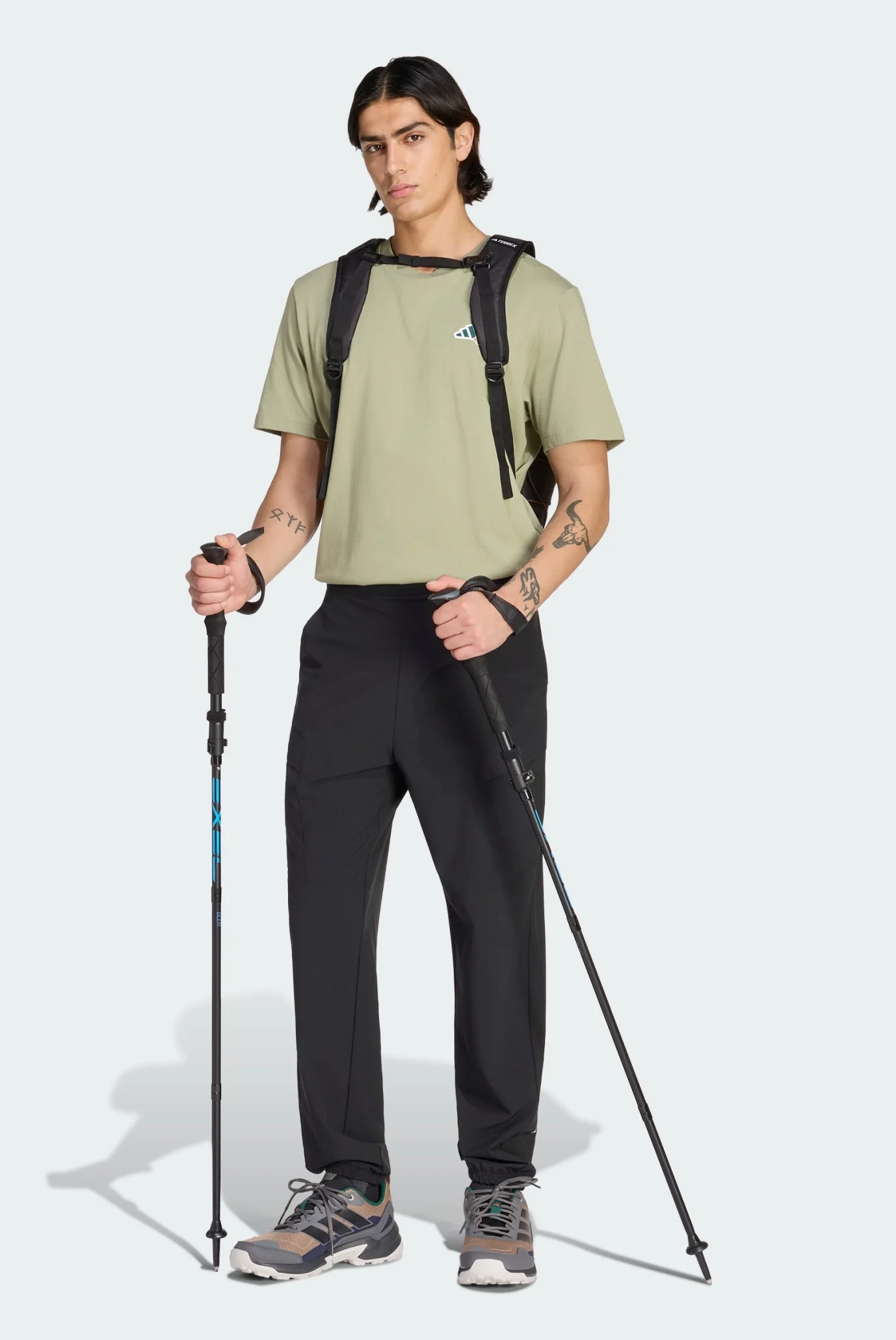 Мужские черные спортивные брюки Multi CLIMA365 Liteflex adidas