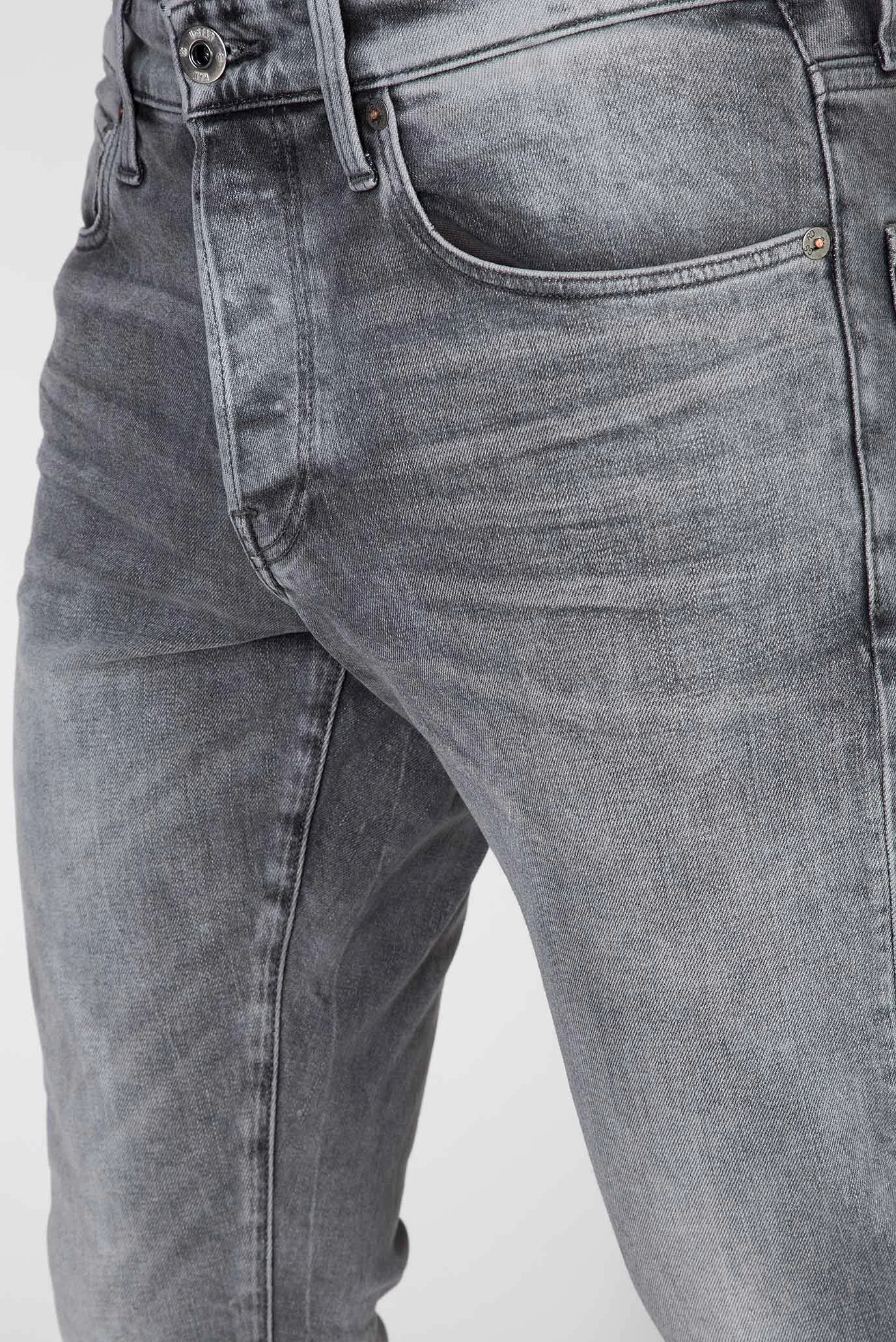 Мужские серые джинсы 3301 Straight Tapered G-Star RAW 51003,C293