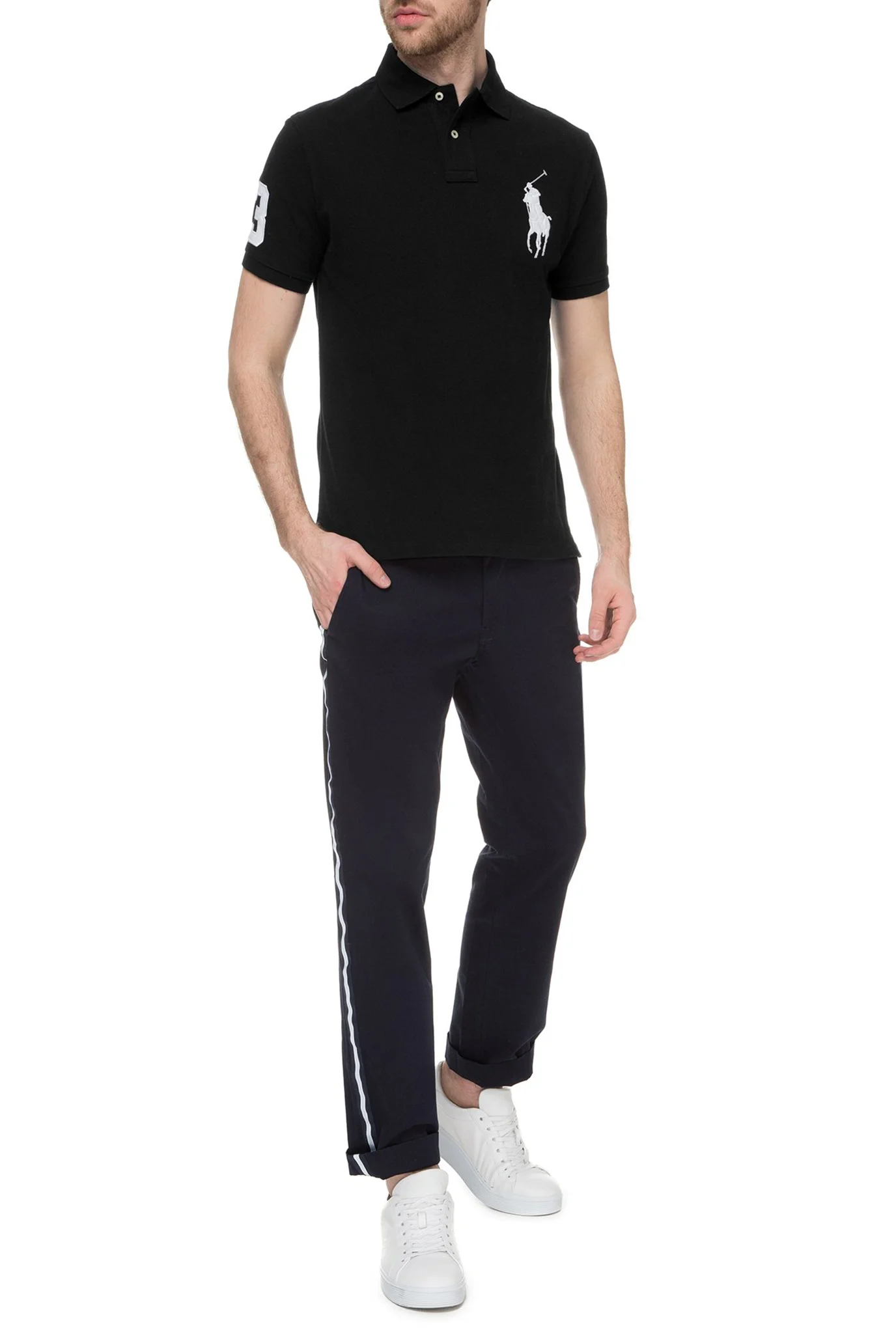 Polo Ralph Lauren クロスフラッグ ラガーシャツ Mの通販