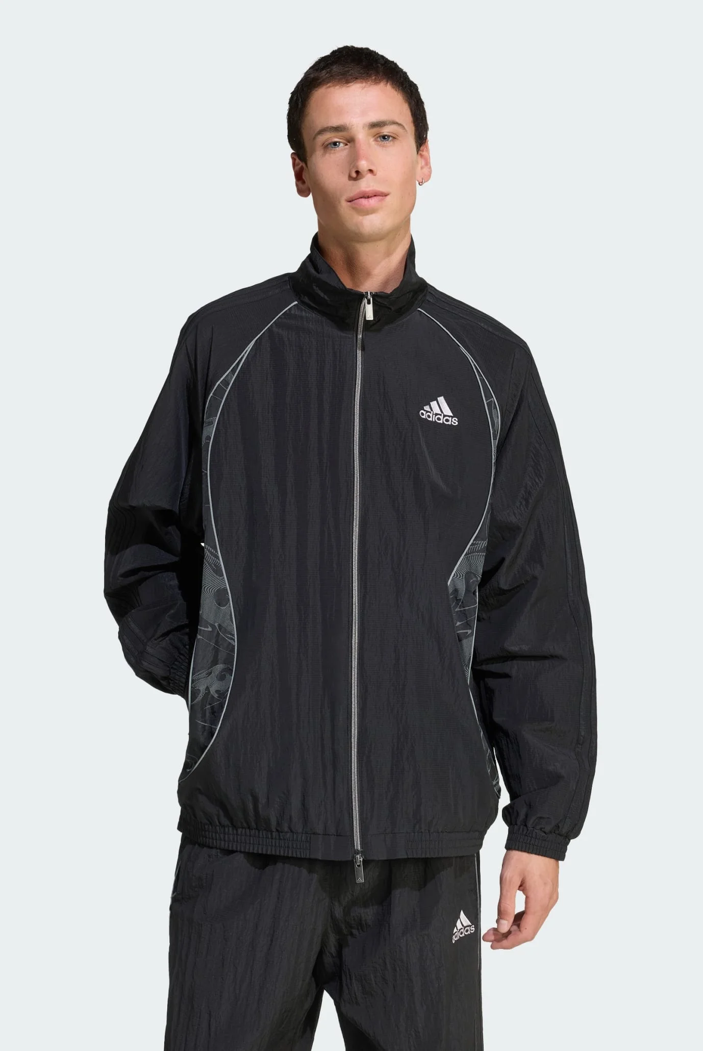 Чоловіча чорна спортивна кофта Adilenium Season 4 Teamgeist adidas