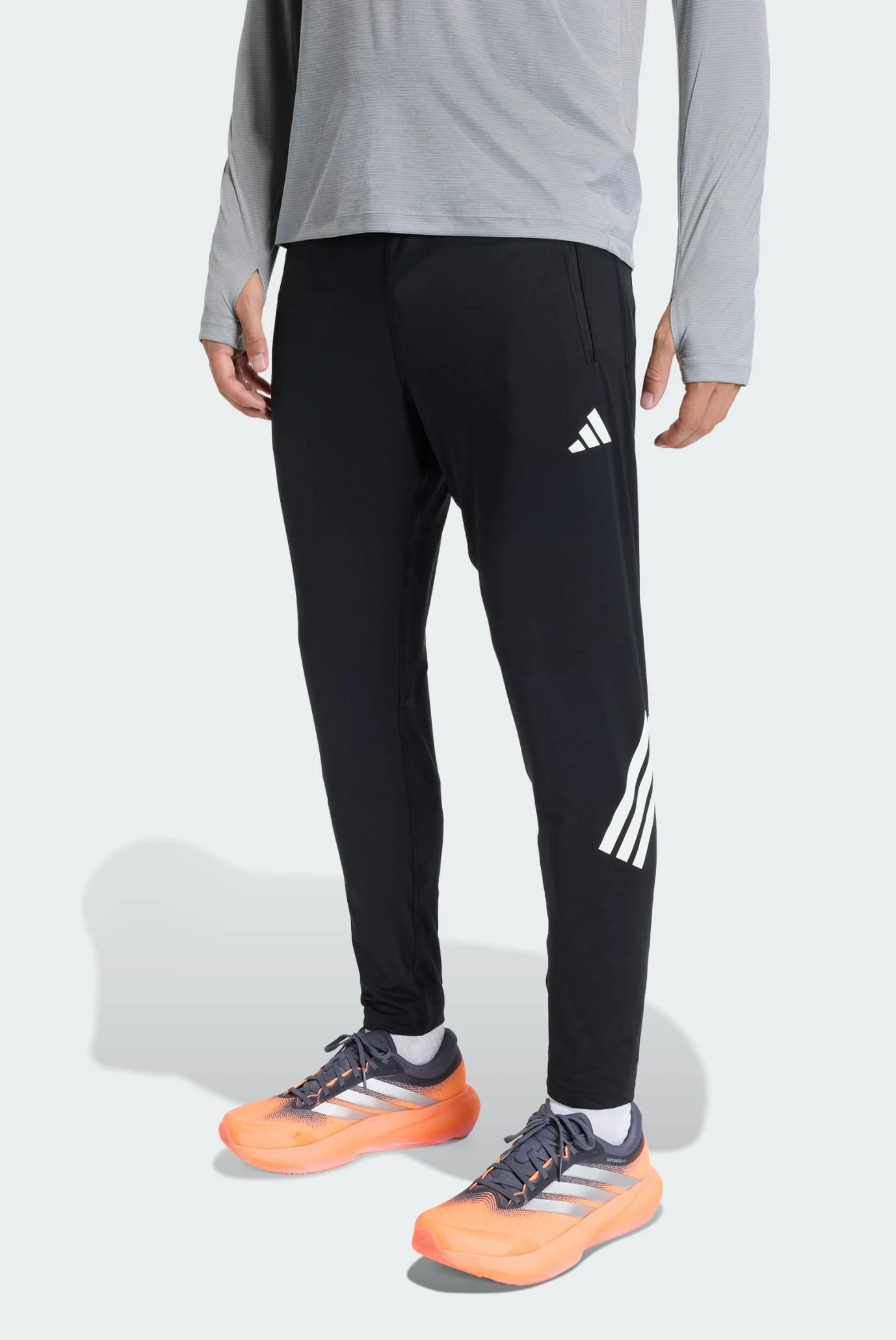 Мужские черные спортивные брюки adi365 Iconic Running adidas