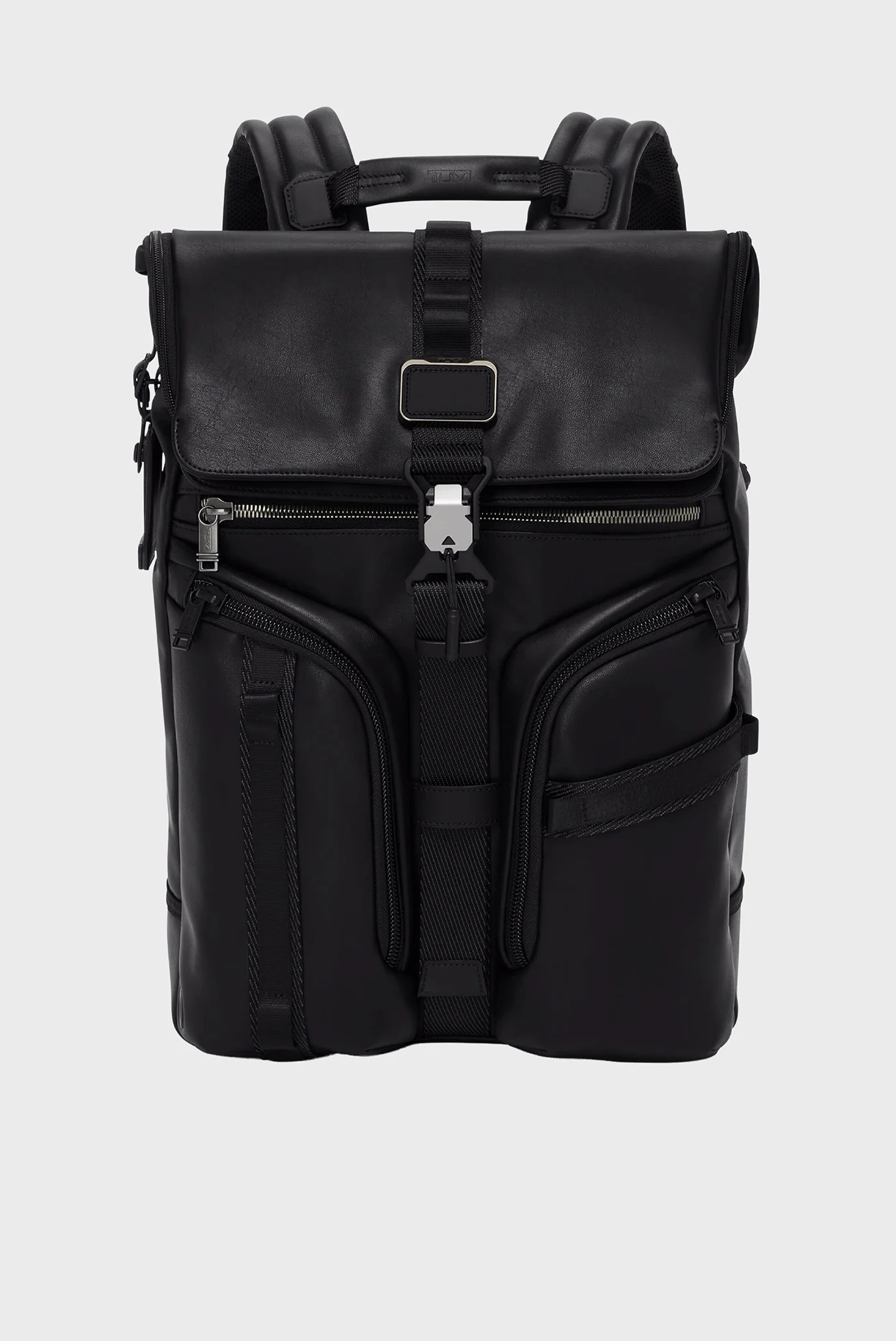 Черный кожаный рюкзак ALPHA BRAVO Tumi 0932841DL — MD-Fashion