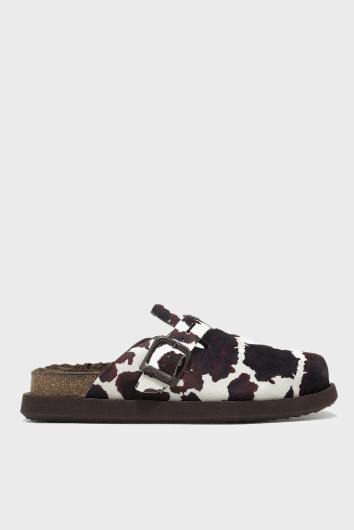 Женские клоги с узором VIBE D.Franklin DFSH407007-COW — MD-Fashion