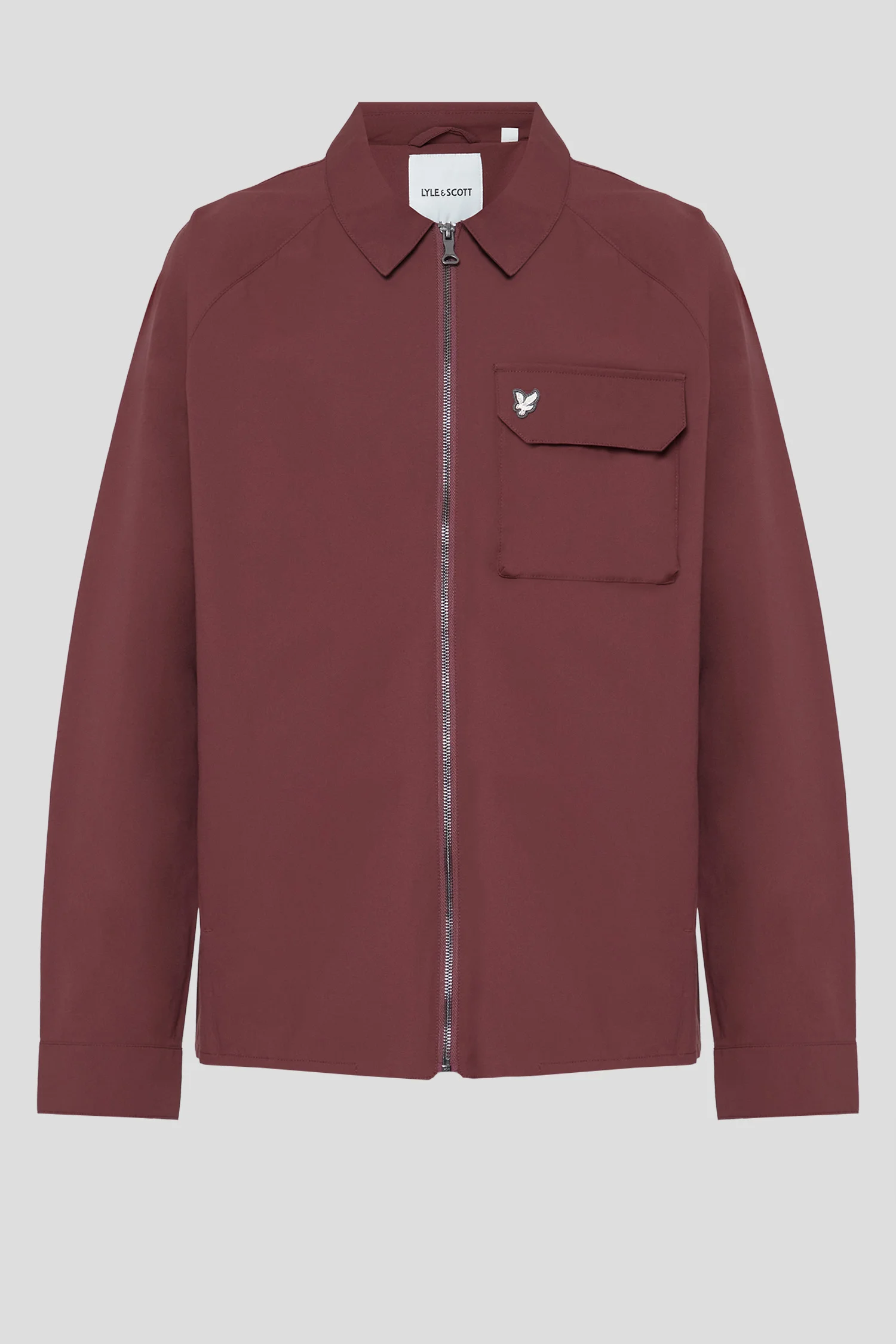 Мужская коричневая ветровка Lyle & Scott LW2140V-X367 — MD-Fashion
