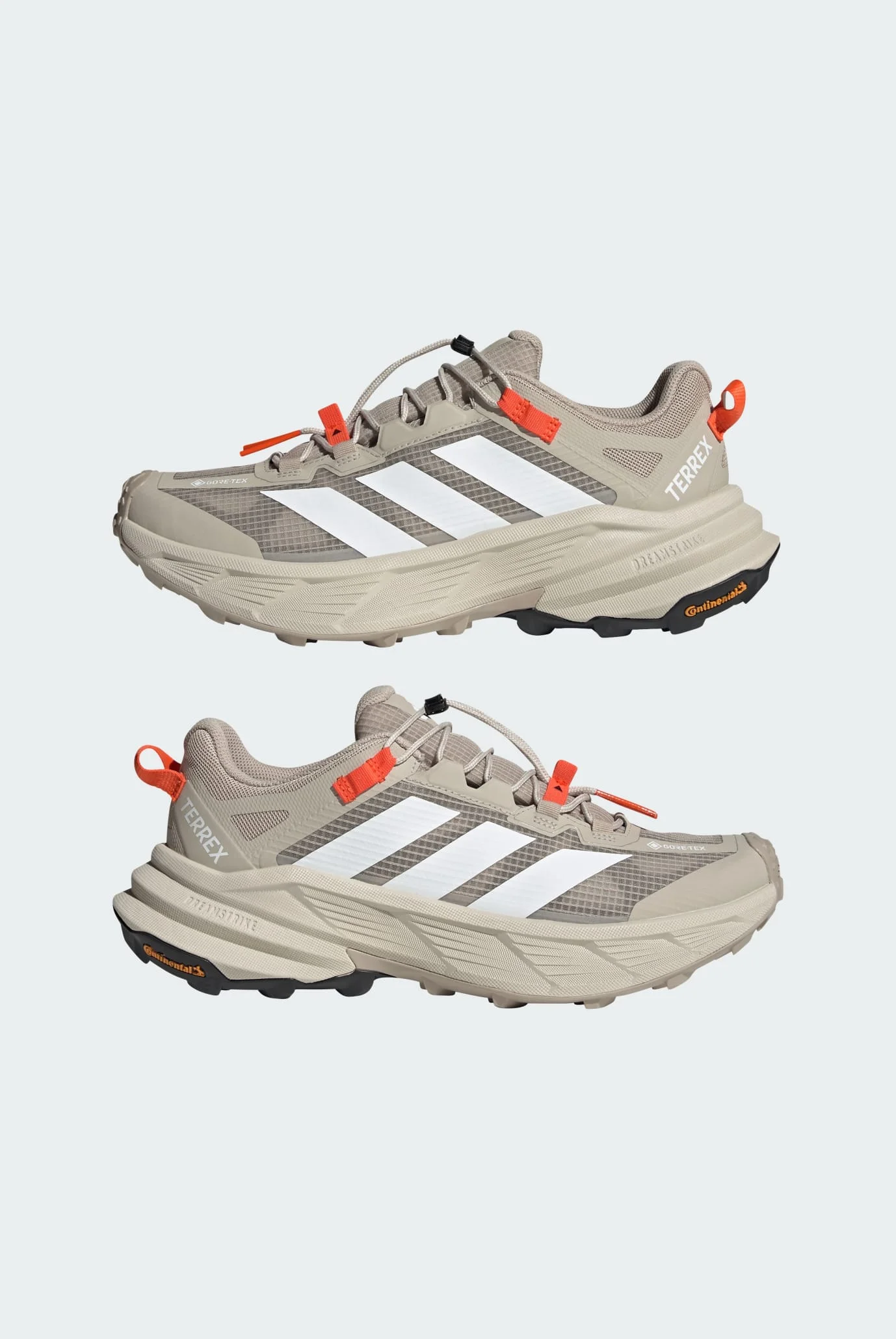 リソース Мужские бежевые кроссовки Terrex Freehiker SL GORE-TEX Hiking
