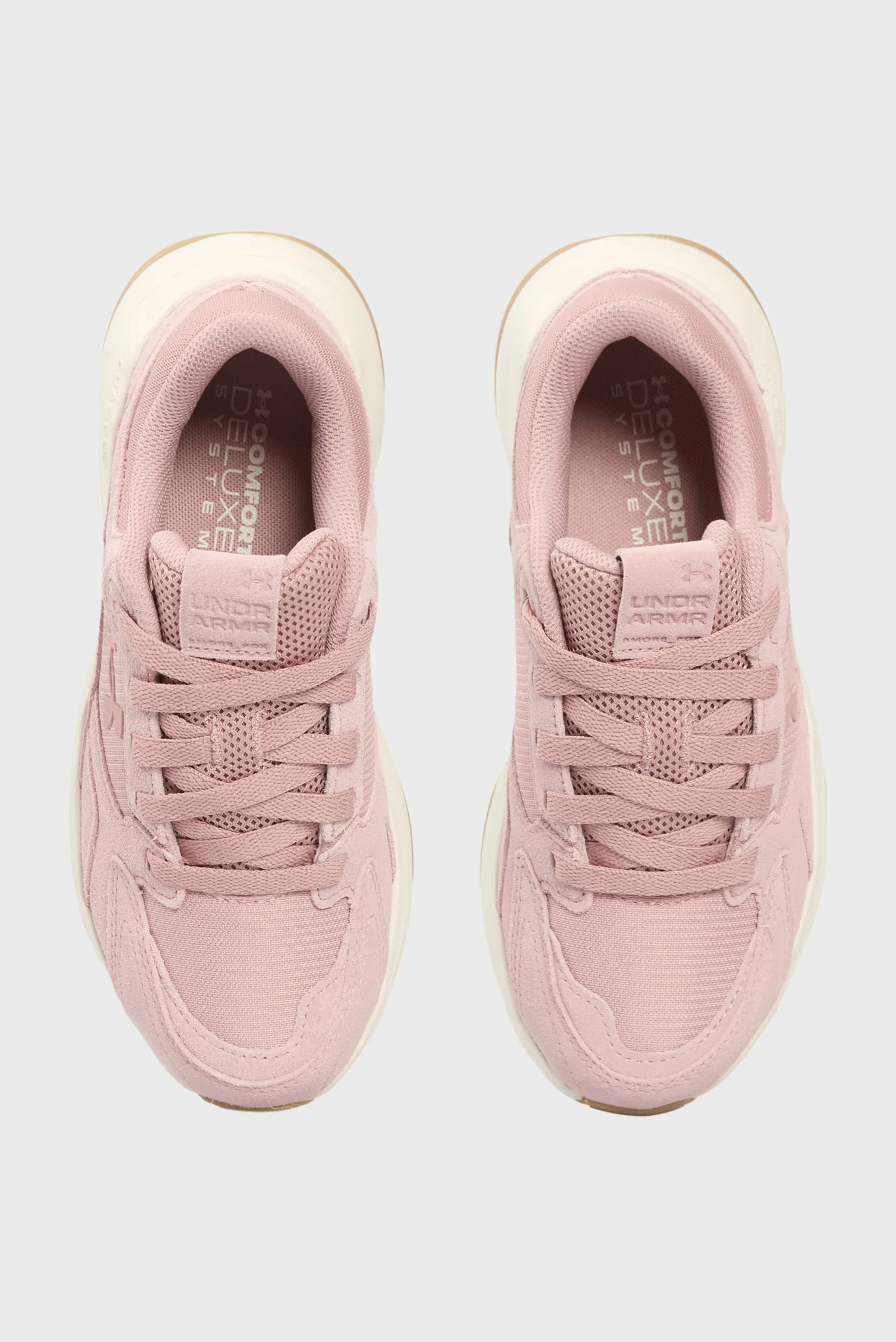 Жіночі рожеві кросівки UA W Edge SUEDE Under Armour 6003014-673