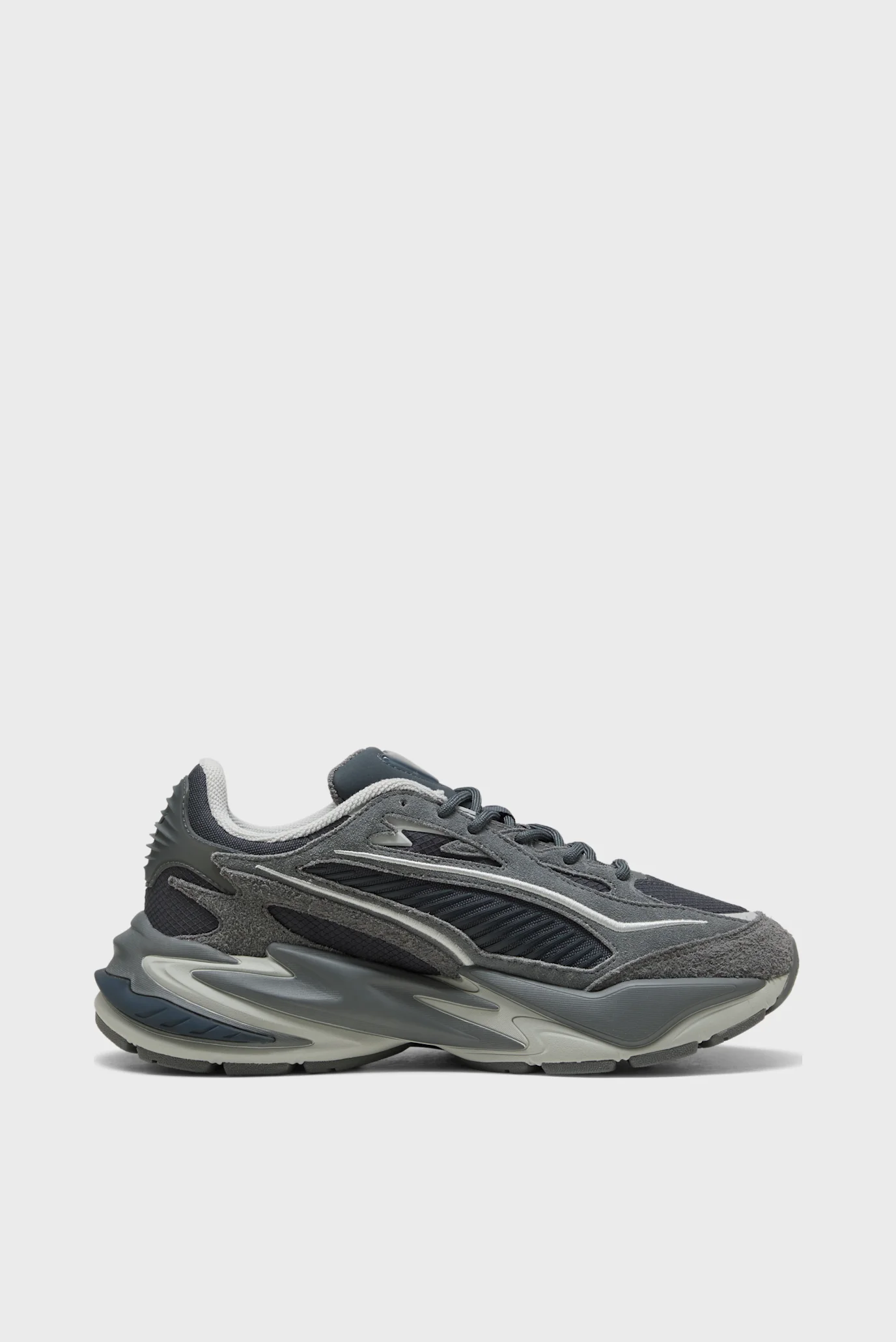 Темно-сірі кросівки RS Surge Hairy Suede Sneakers Unisex PUMA