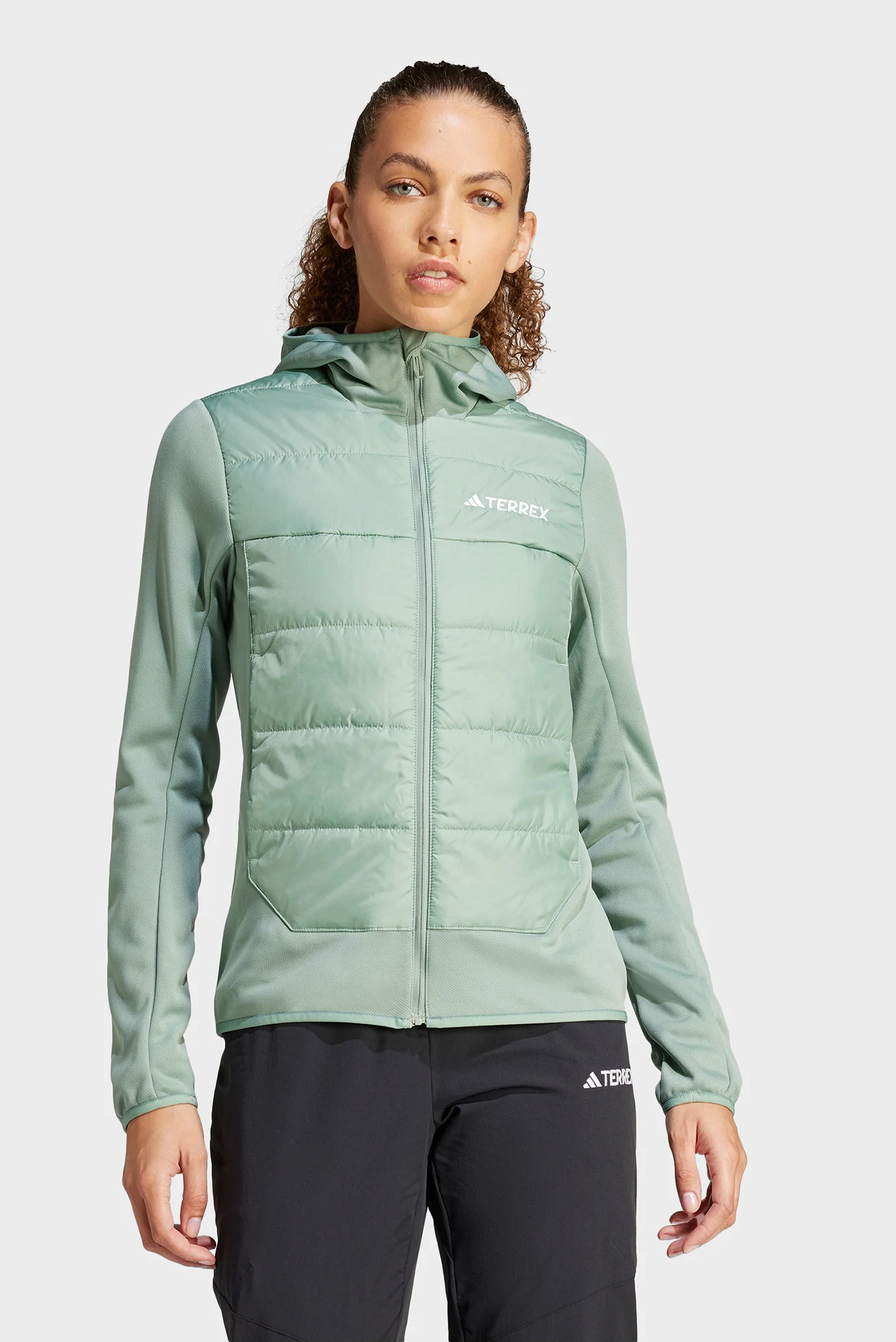 Женская мятная ветровка Terrex Multi Hybrid Insulated adidas