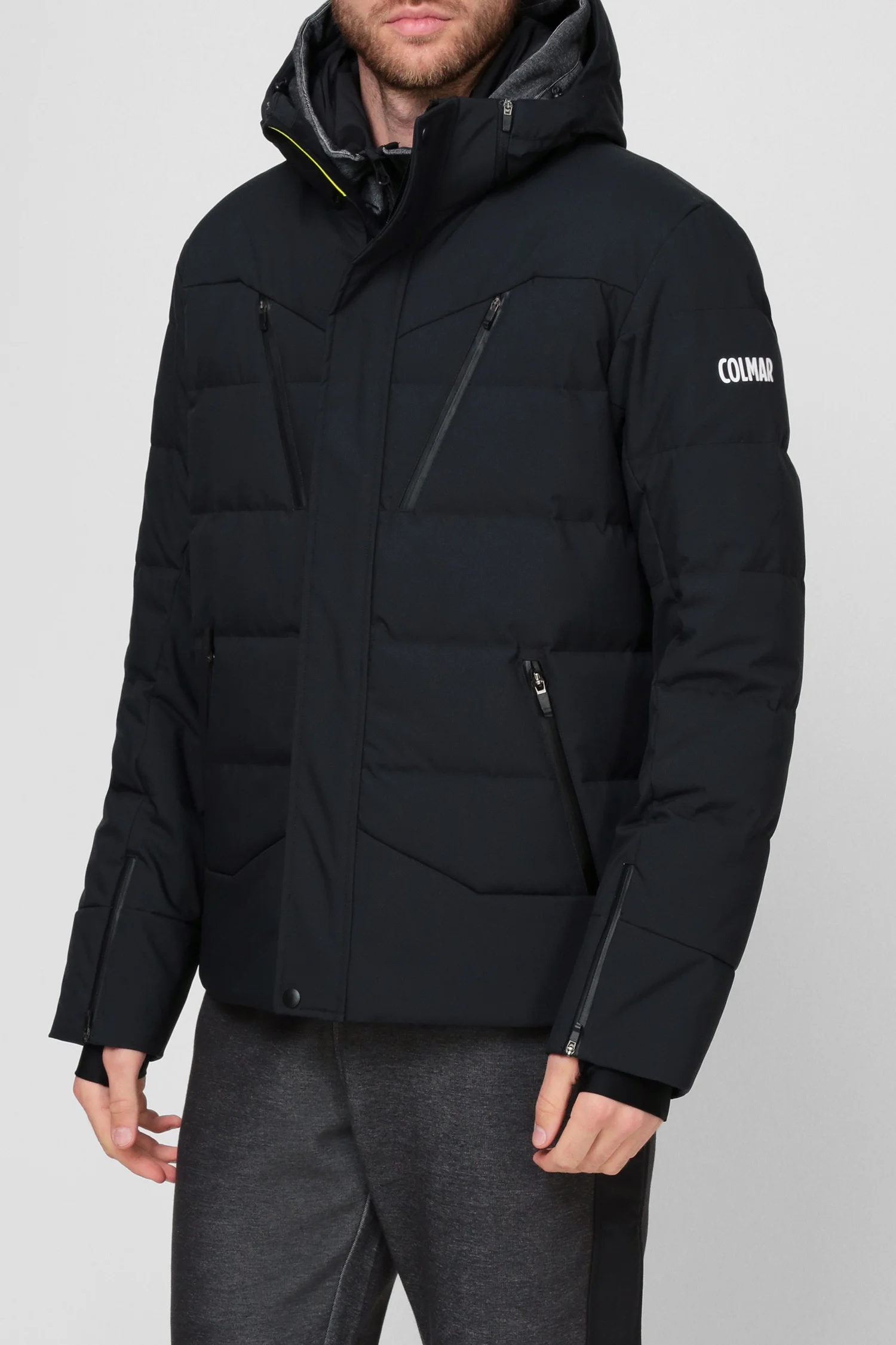 Чоловіча чорна пухова лижна куртка Colmar 1078-1VC-099 — MD-Fashion