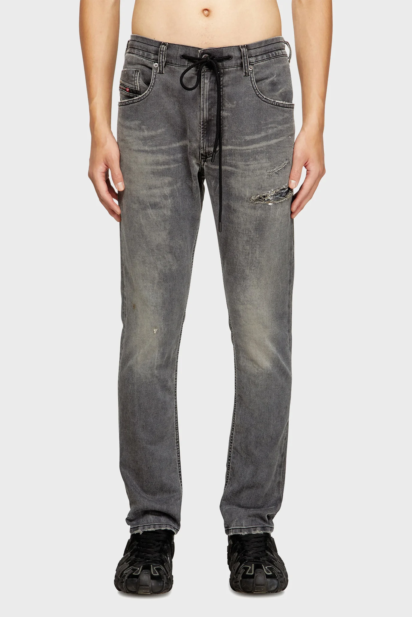 Мужские серые джинсы 2032 D-KROOLEY-B JOGG Diesel A14847 068SB