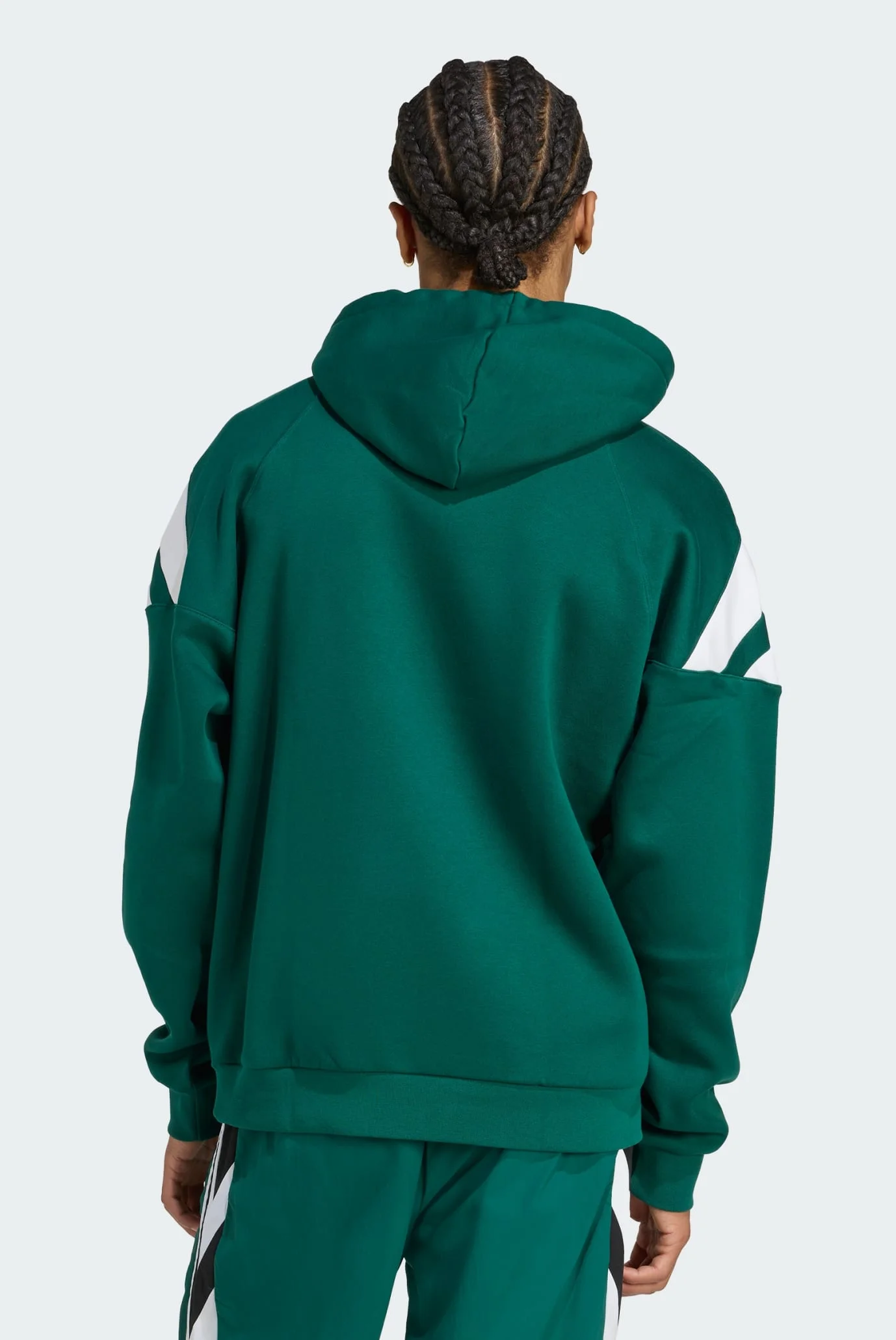 Мужское темно-зеленое худи Archive Cut Line adidas JX3063 — MD-Fashion