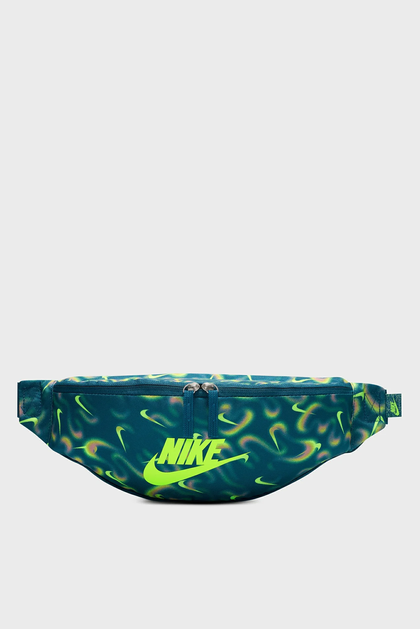Бирюзовая поясная сумка с узором NK HERTG WSTPCK-AIRBRUSH Nike