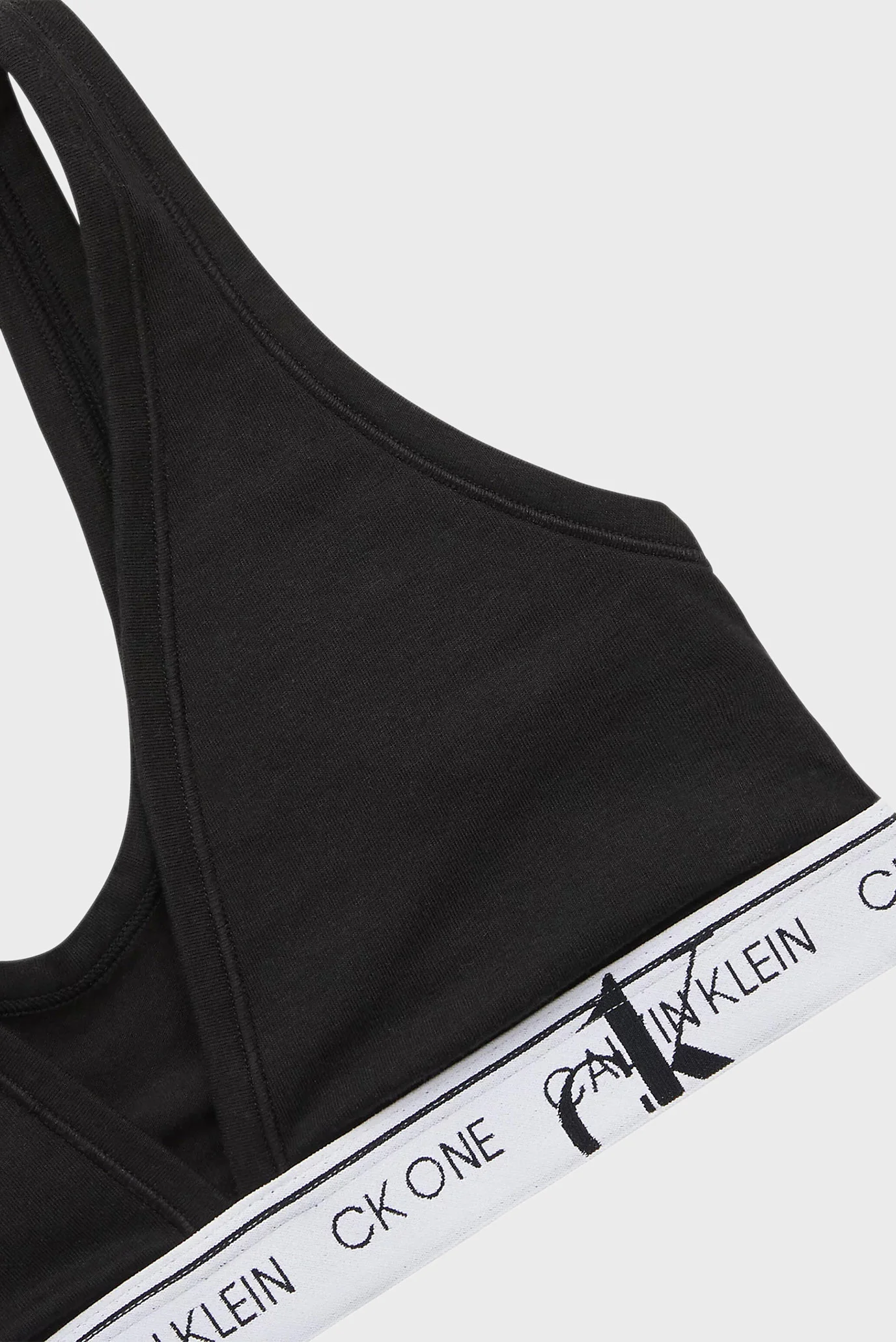 Женский черный бюстгальтер UNLINED TRIANGLE Calvin Klein