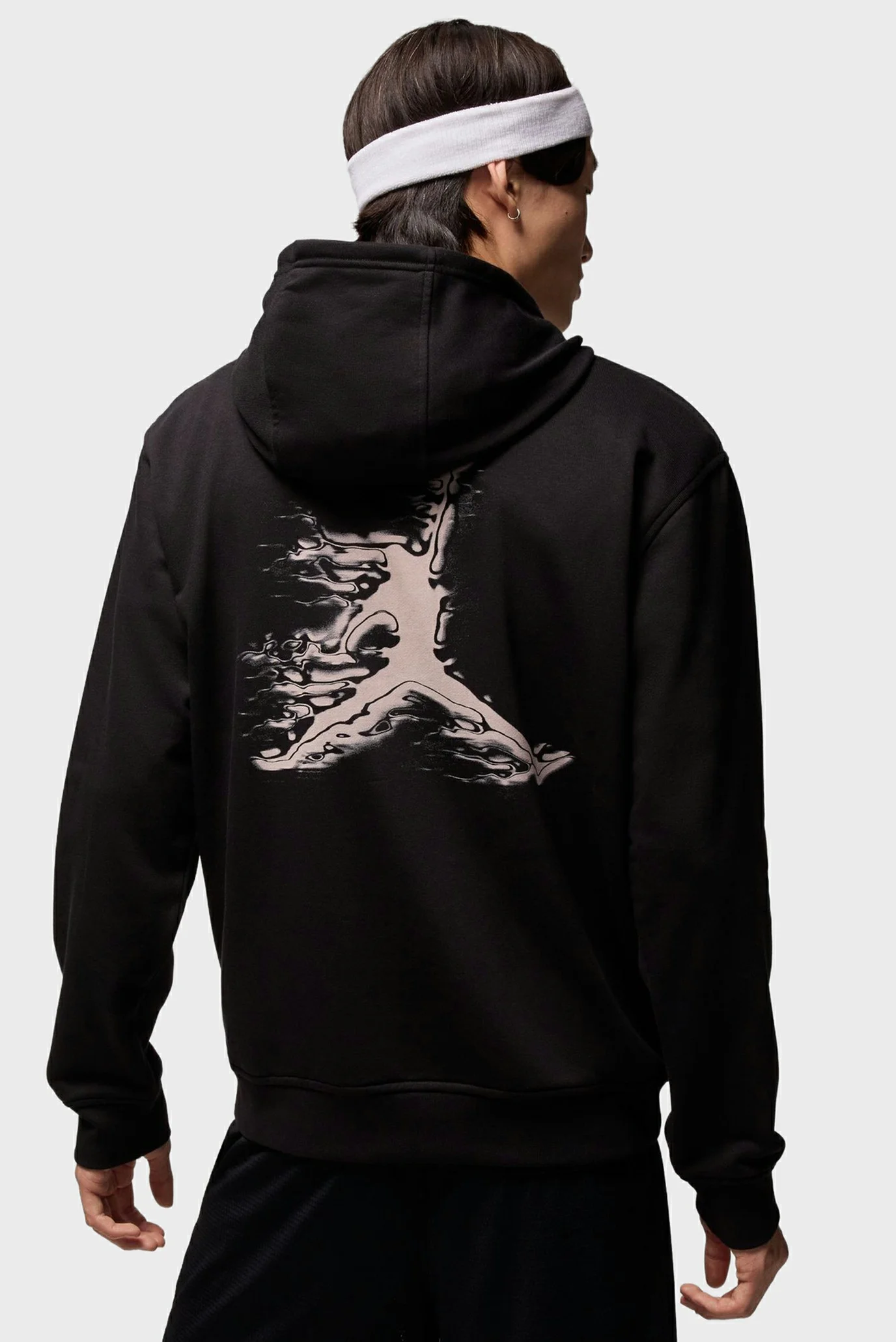 Мужское черное худи M J DF SPRT CSVR GFX PO Nike HQ8661-010 — MD
