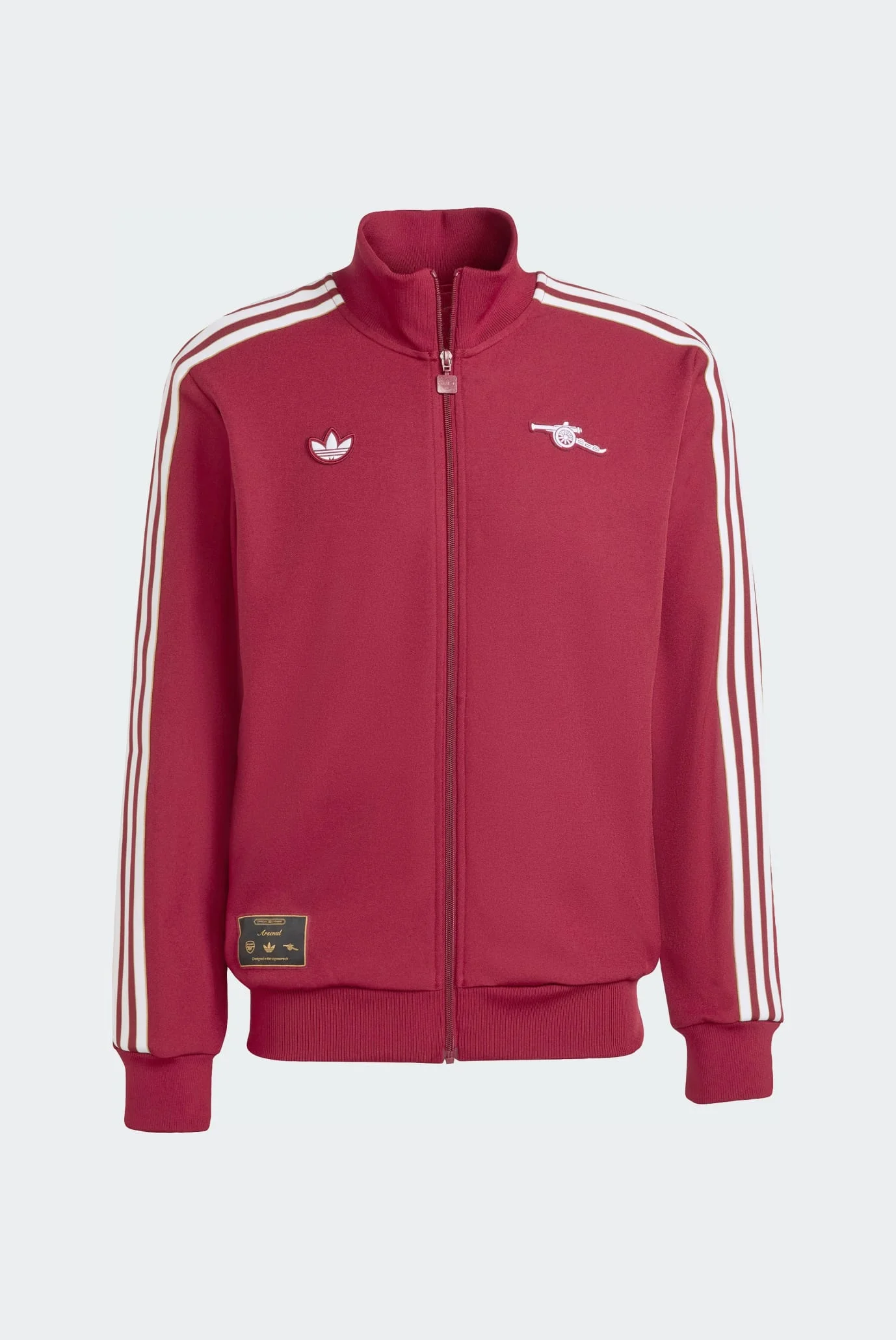 Мужская малиновая спортивная кофта Arsenal Terrace Icons adidas