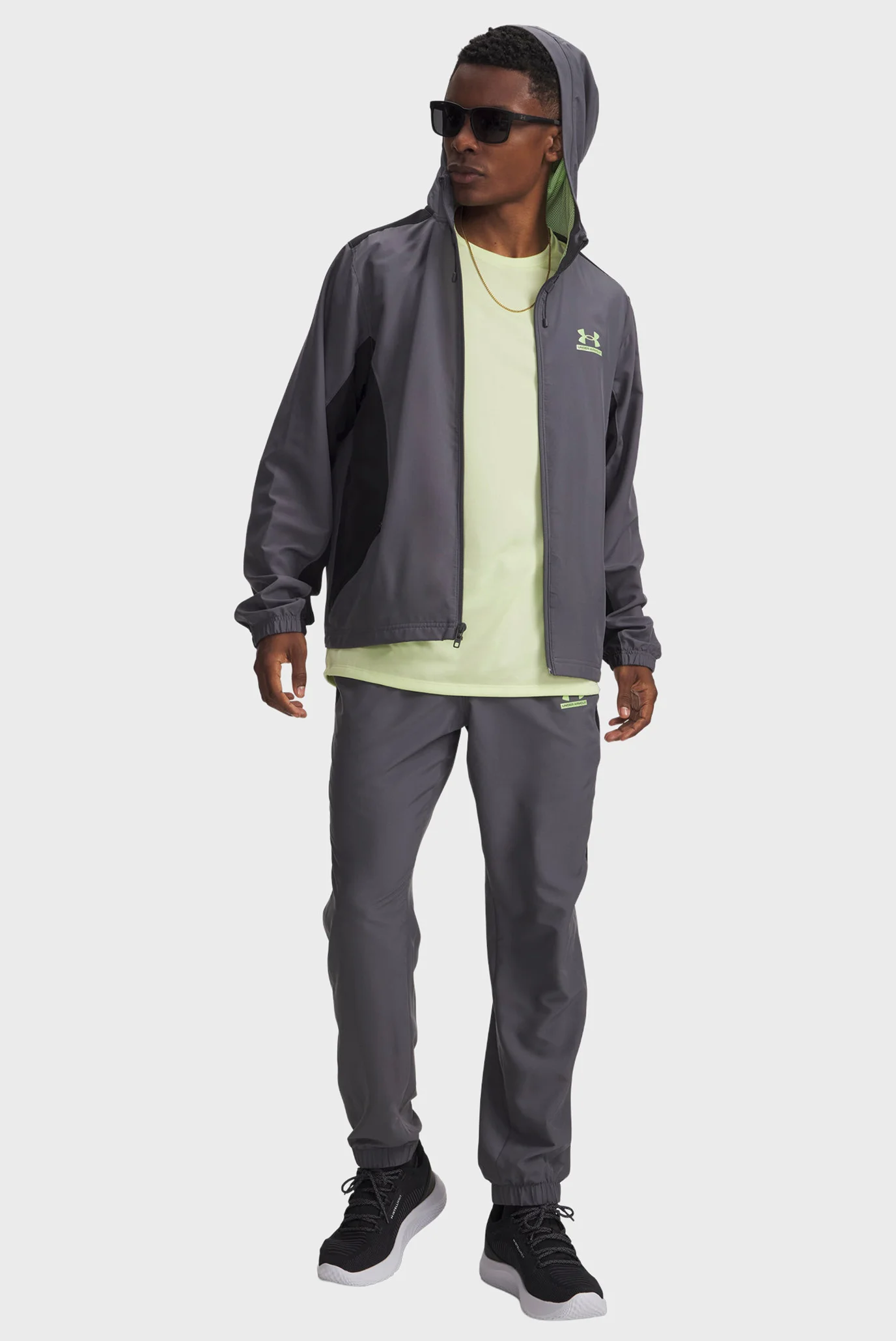 Мужские серые спортивные брюки UA Tech Sport Pant Under Armour