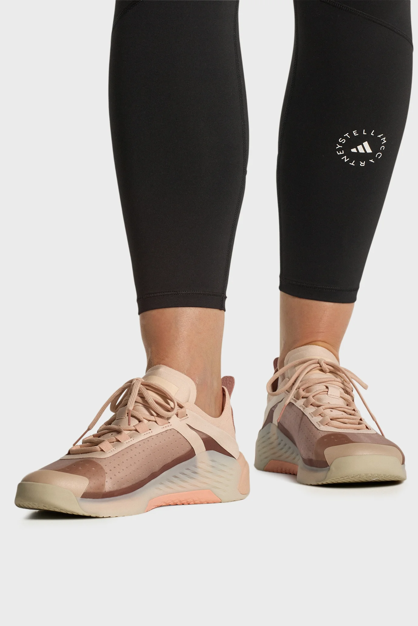 Женские розовые кроссовки adidas by Stella McCartney DROPSET 4