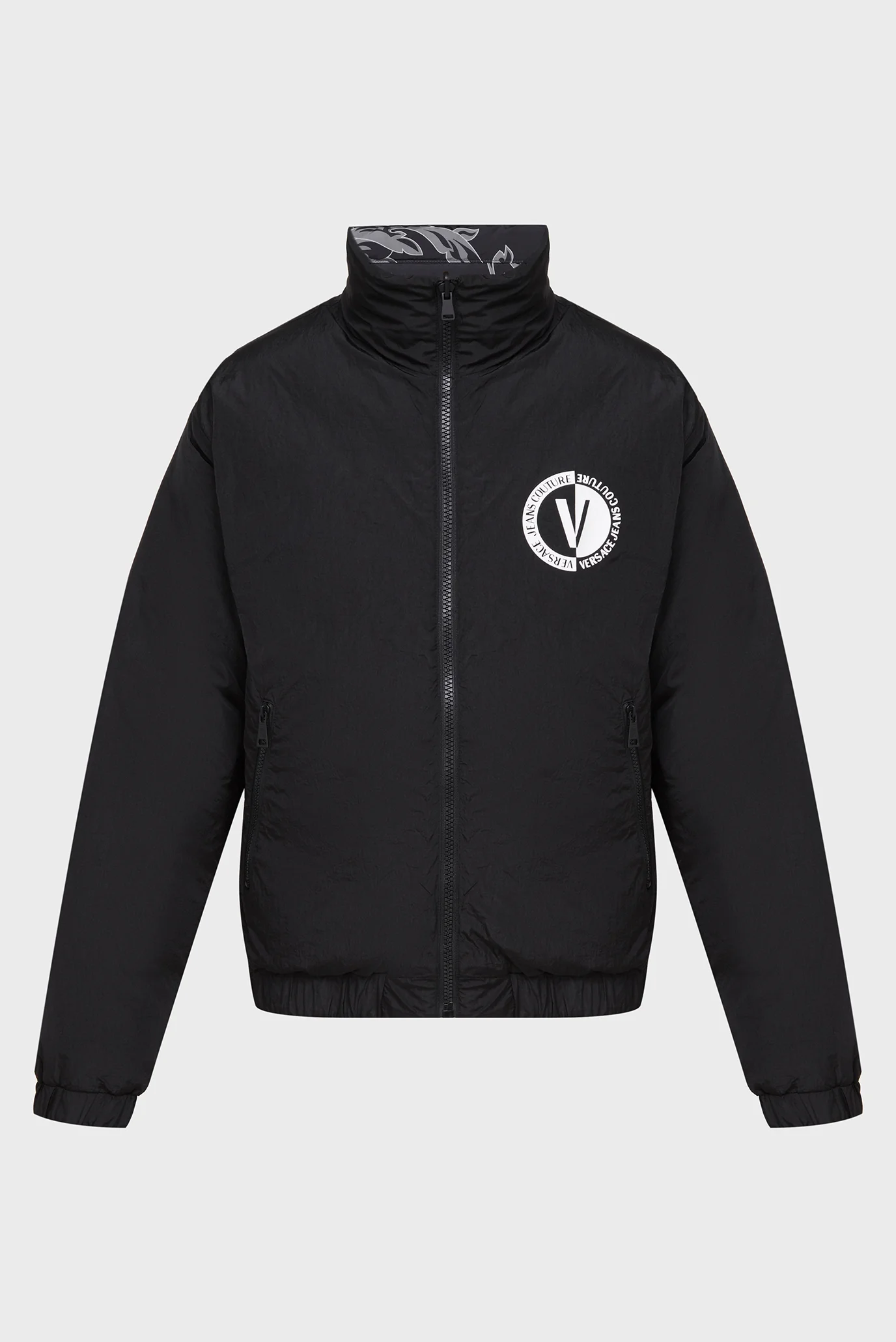 Мужской двусторонний пуховик Versace 75GAUD04 CQS70 — MD-Fashion