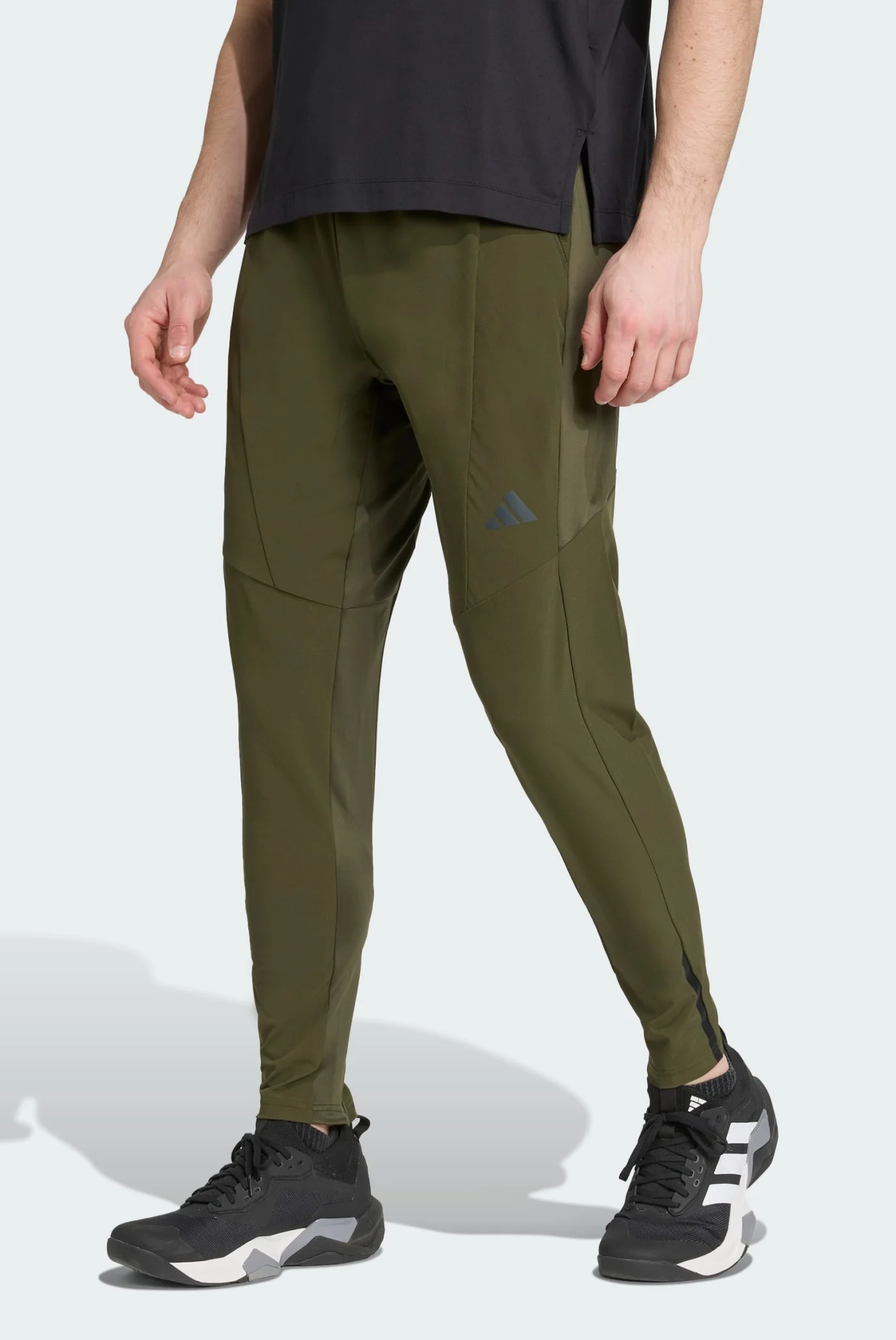 デイトジャスト Мужские оливковые спортивные брюки Designed for Training Hybrid
