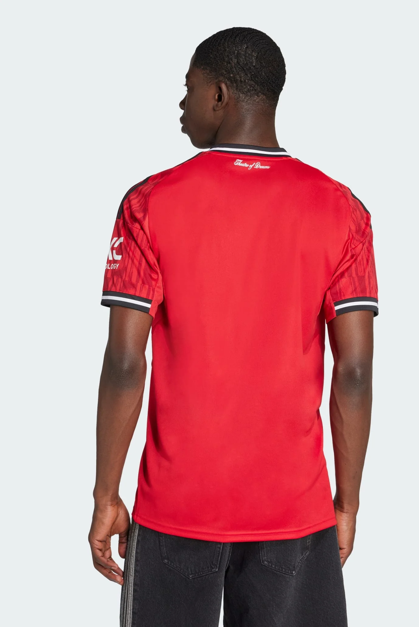 Мужская красная футболка Manchester United 25/26 Home adidas