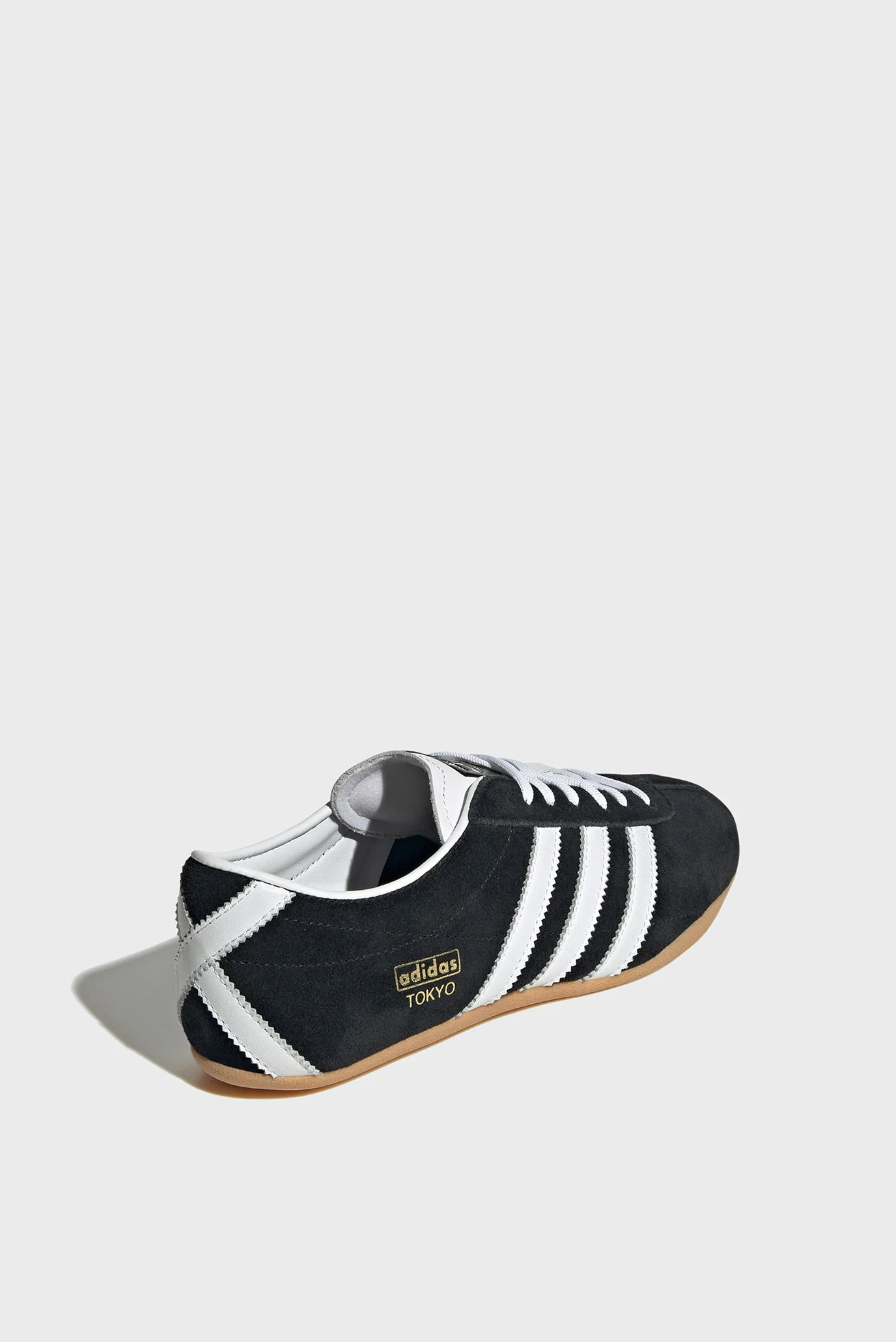 Жіночі чорні замшеві кросівки Tokyo adidas JI0183 — MD-Fashion