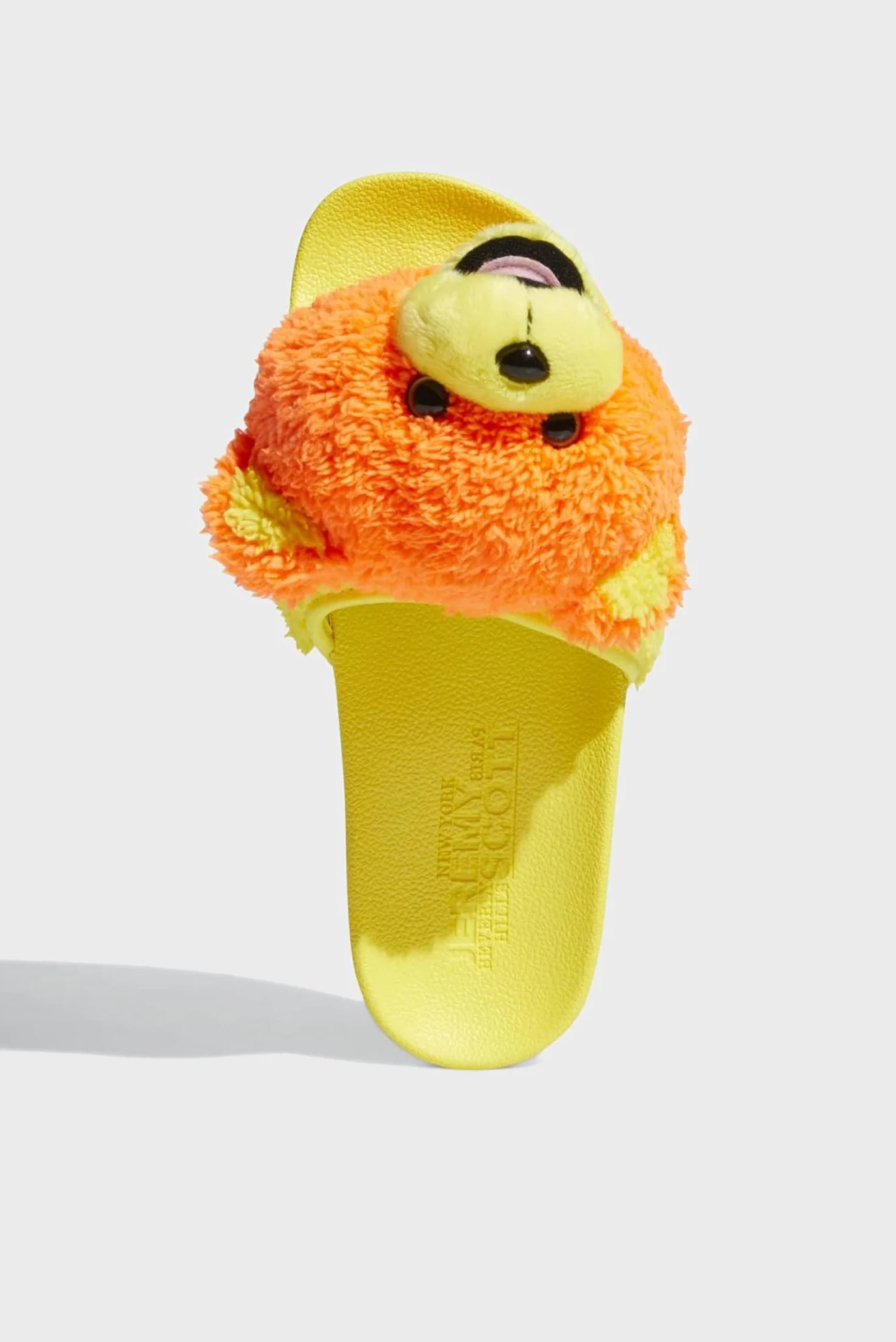 Шлепанцы Jeremy Scott Adilette Teddy adidas Q46582 — MD-Fashion