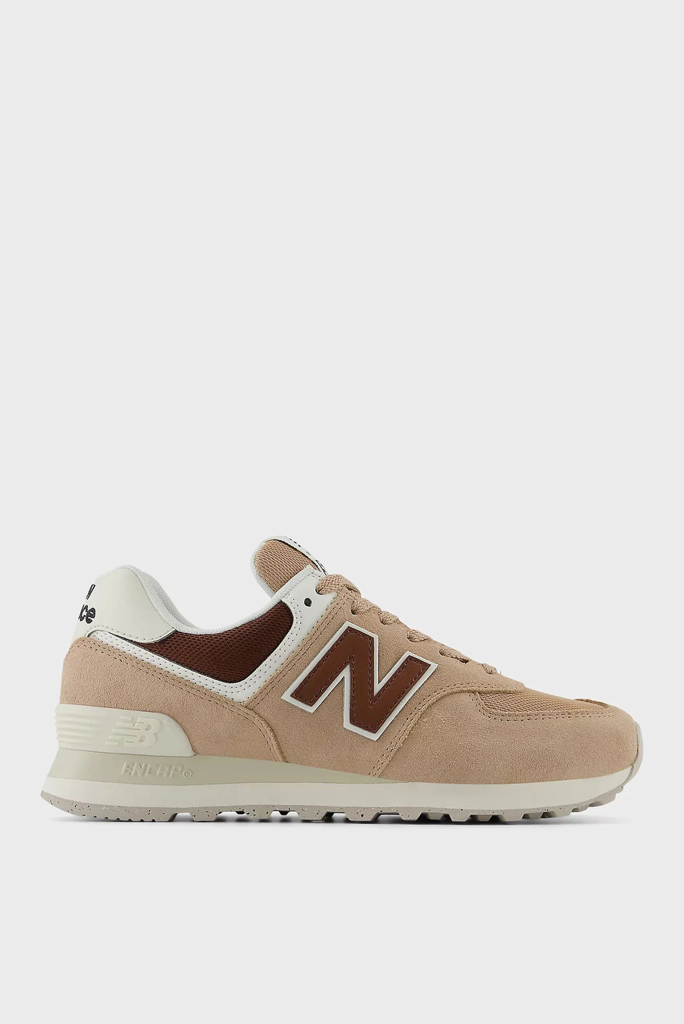 Жіночі бежеві кросівки 574 New Balance WL574DO2 — MD-Fashion