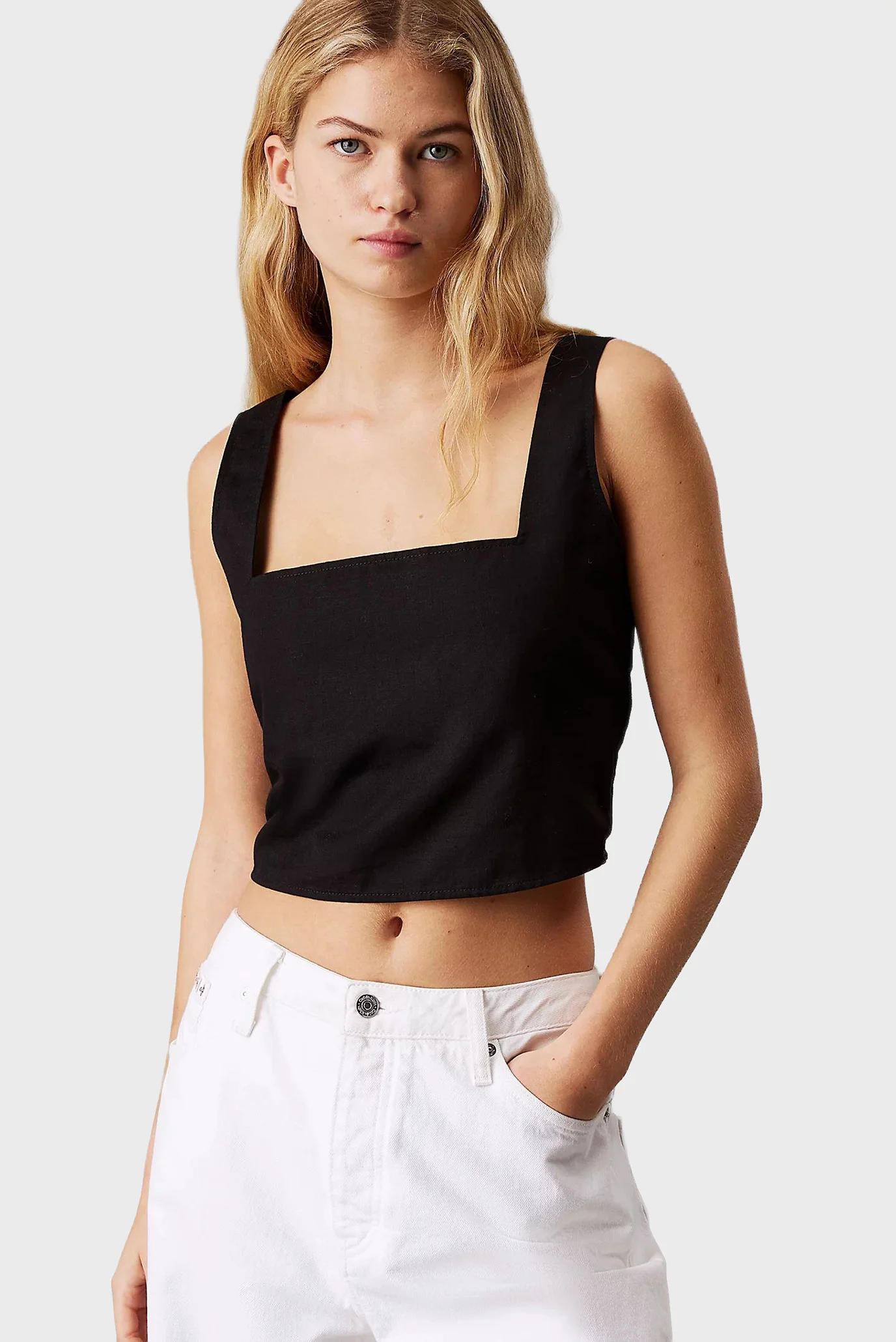 Женский черный топ SOFT Calvin Klein Jeans J20J225347 — MD-Fashion