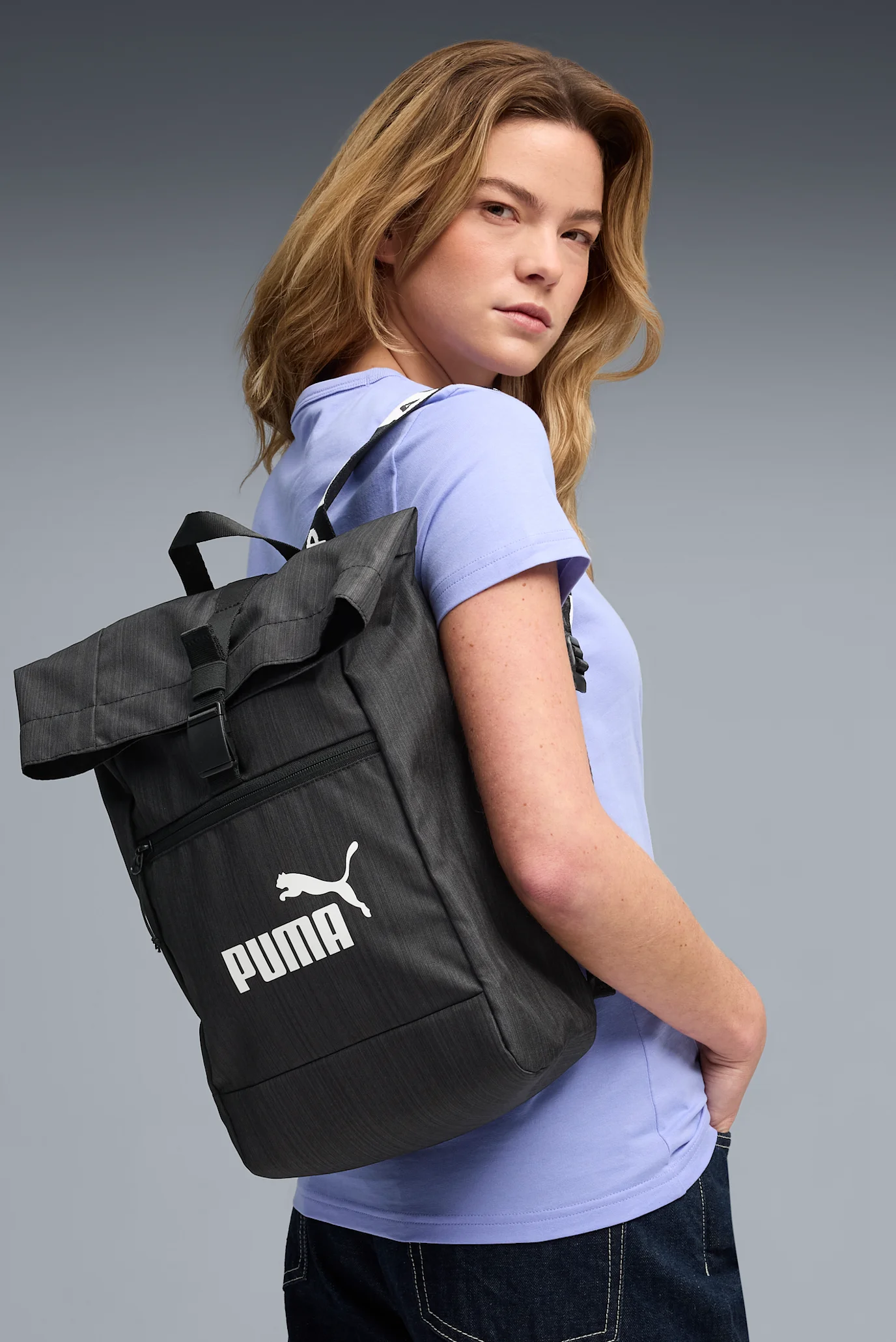 Жіночий чорний рюкзак BASE Small Backpack 12L PUMA 092510_01 — MD
