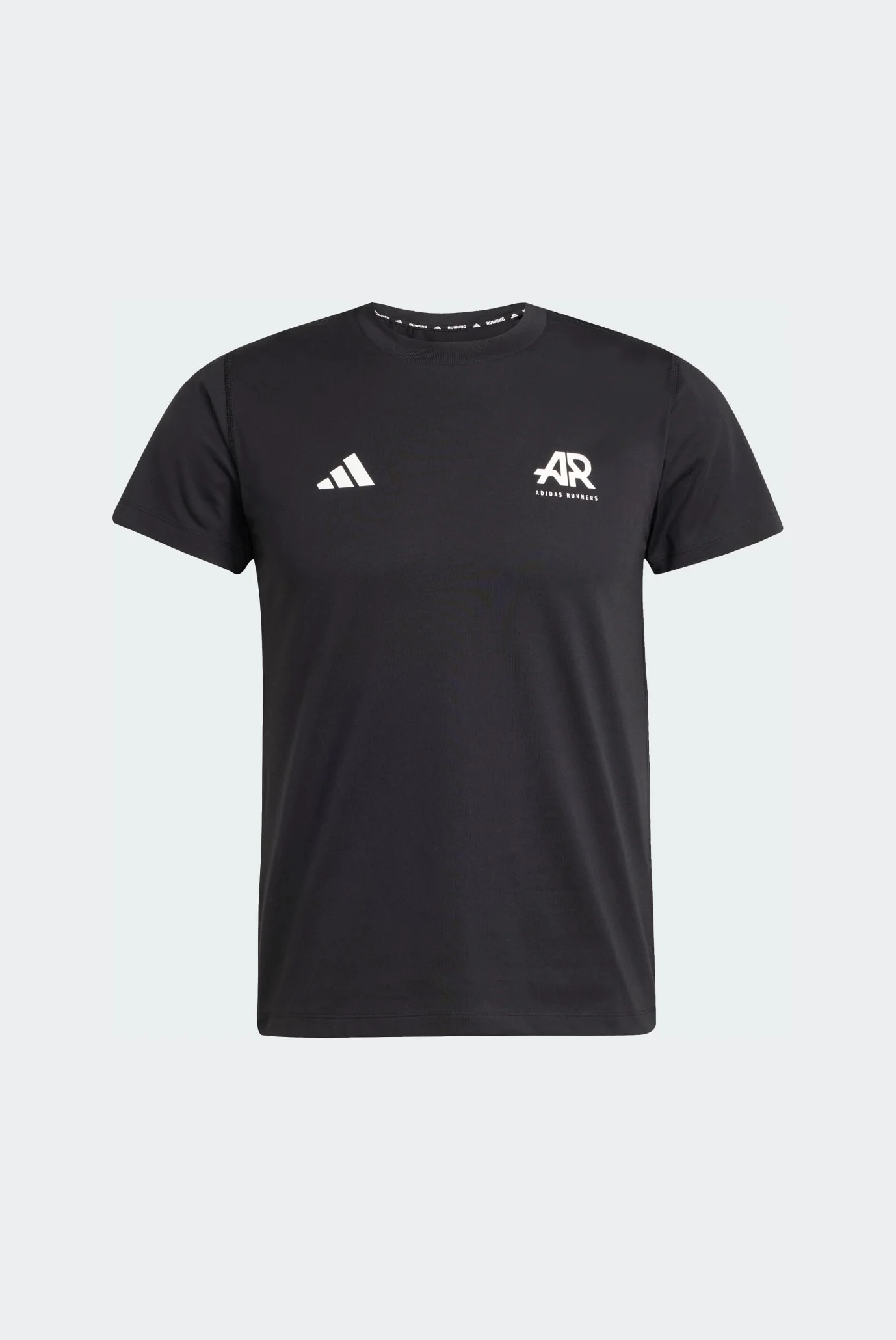 Чорна футболка Runners T-Shirt (унісекс) adidas JC7366 — MD-Fashion