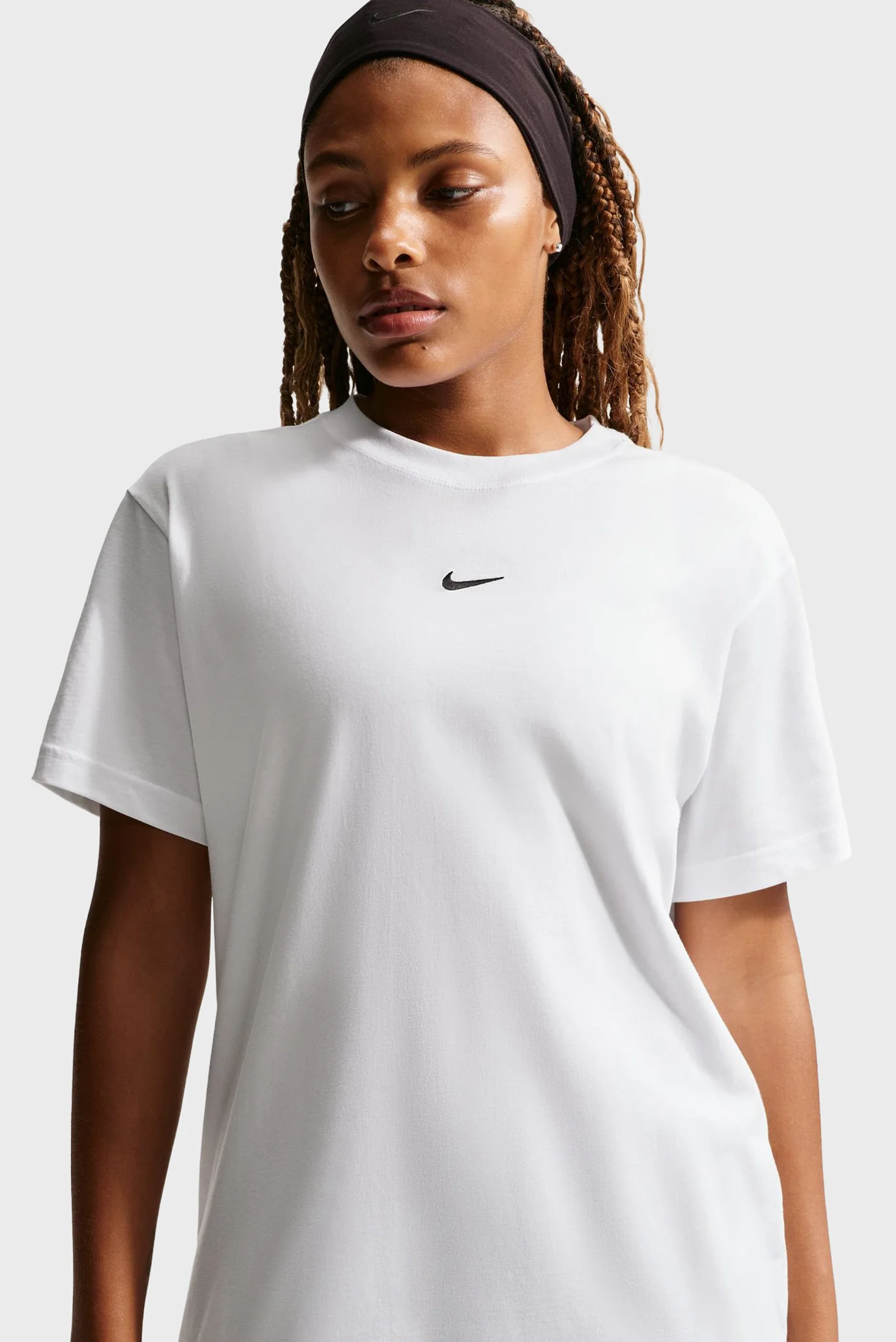Жіноча біла футболка W NSW CLASSIC SS TEE Nike IH7601-100 — MD-Fashion