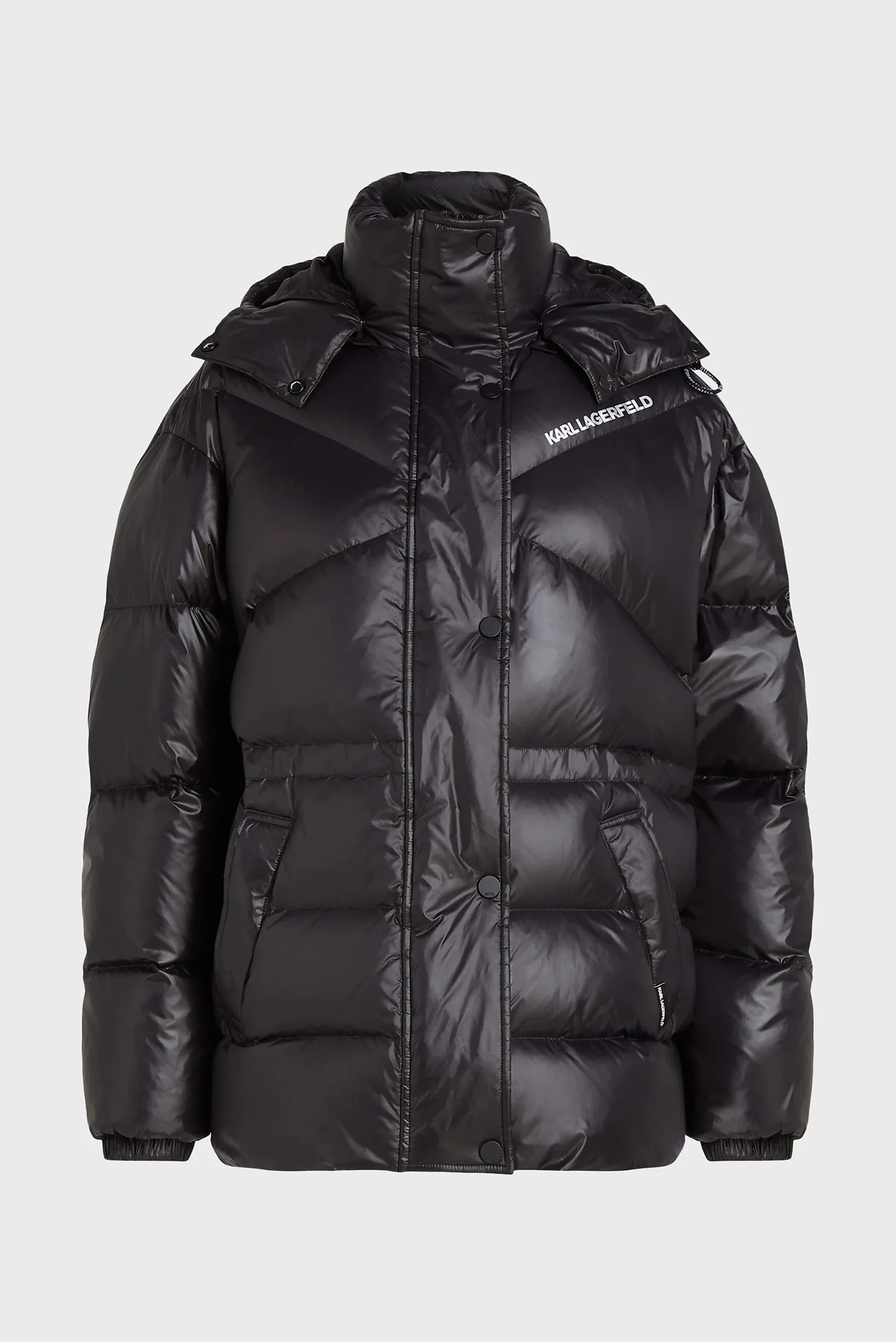 Женская черная куртка PUFFER JACKET Karl Lagerfeld 246W1510 — MD
