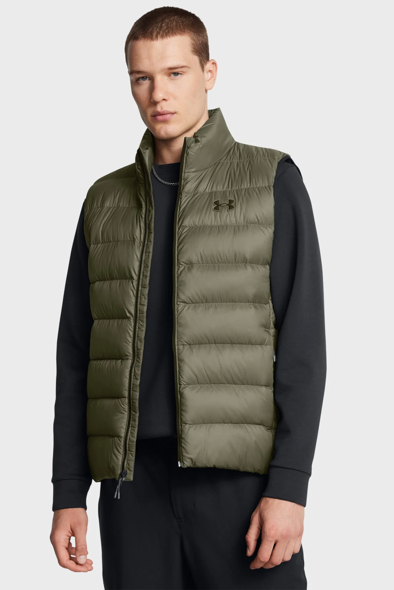 Мужской зеленый пуховой жилет LEGEND DOWN VEST Under Armour