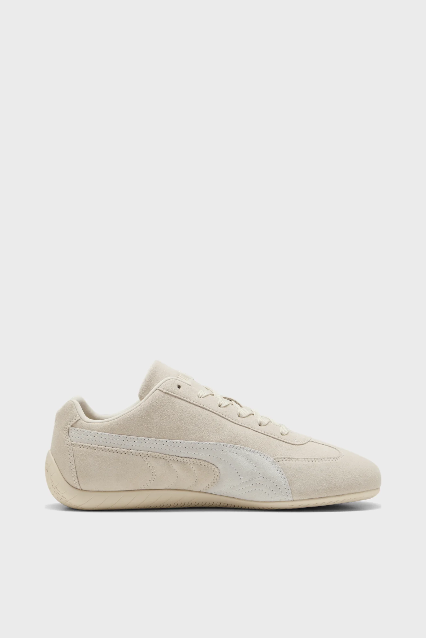 Бежеві замшеві кросівки Speedcat OG Unisex PUMA 398846_23 — MD-Fashion